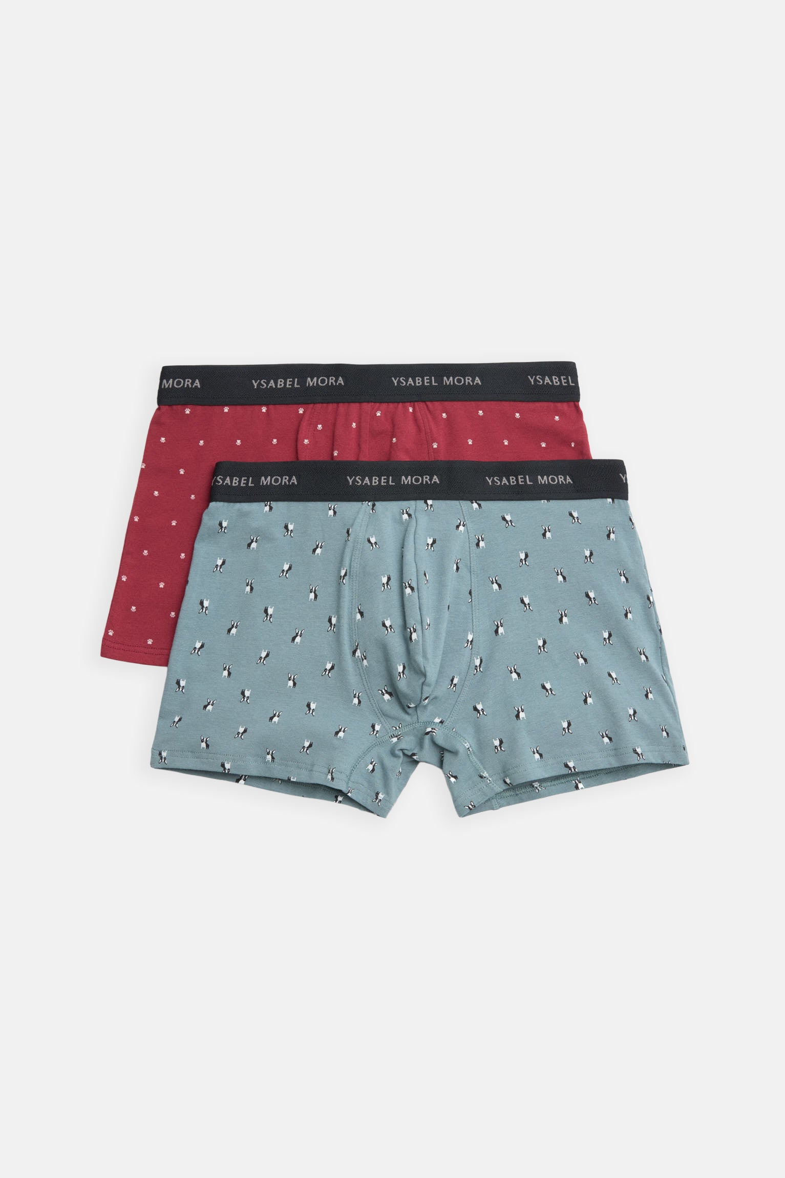 Lot de 2 boxers imprimés animaux