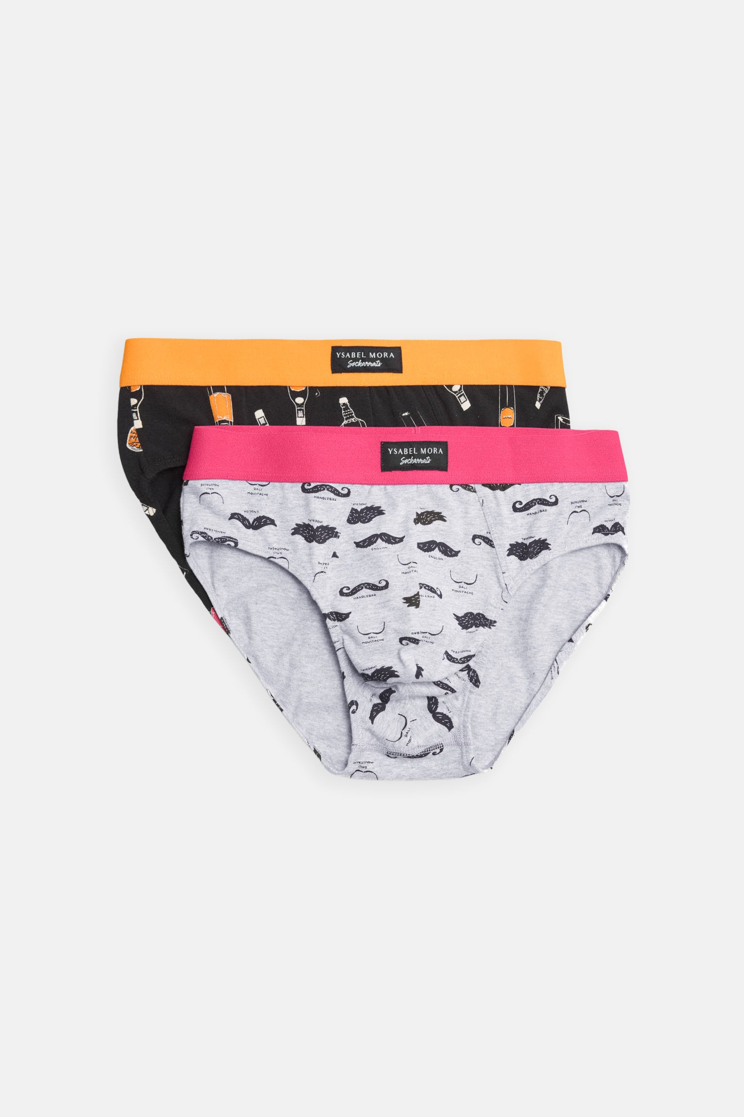 Lot de 2 slips imprimés Sockarrats