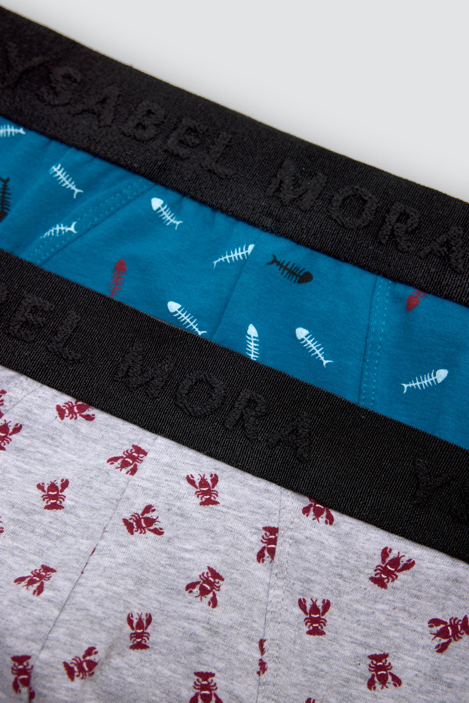 Lot de 6 slips à imprimé animal