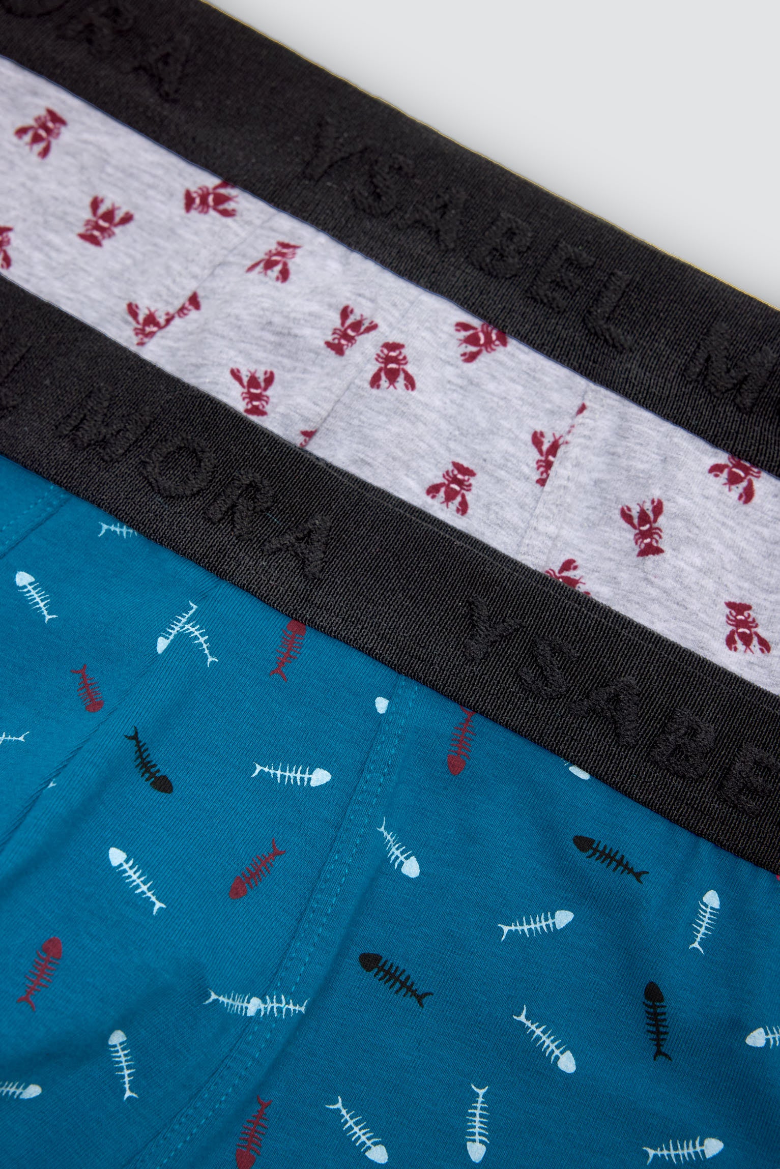 Lot de 6 boxers à motifs animaliers