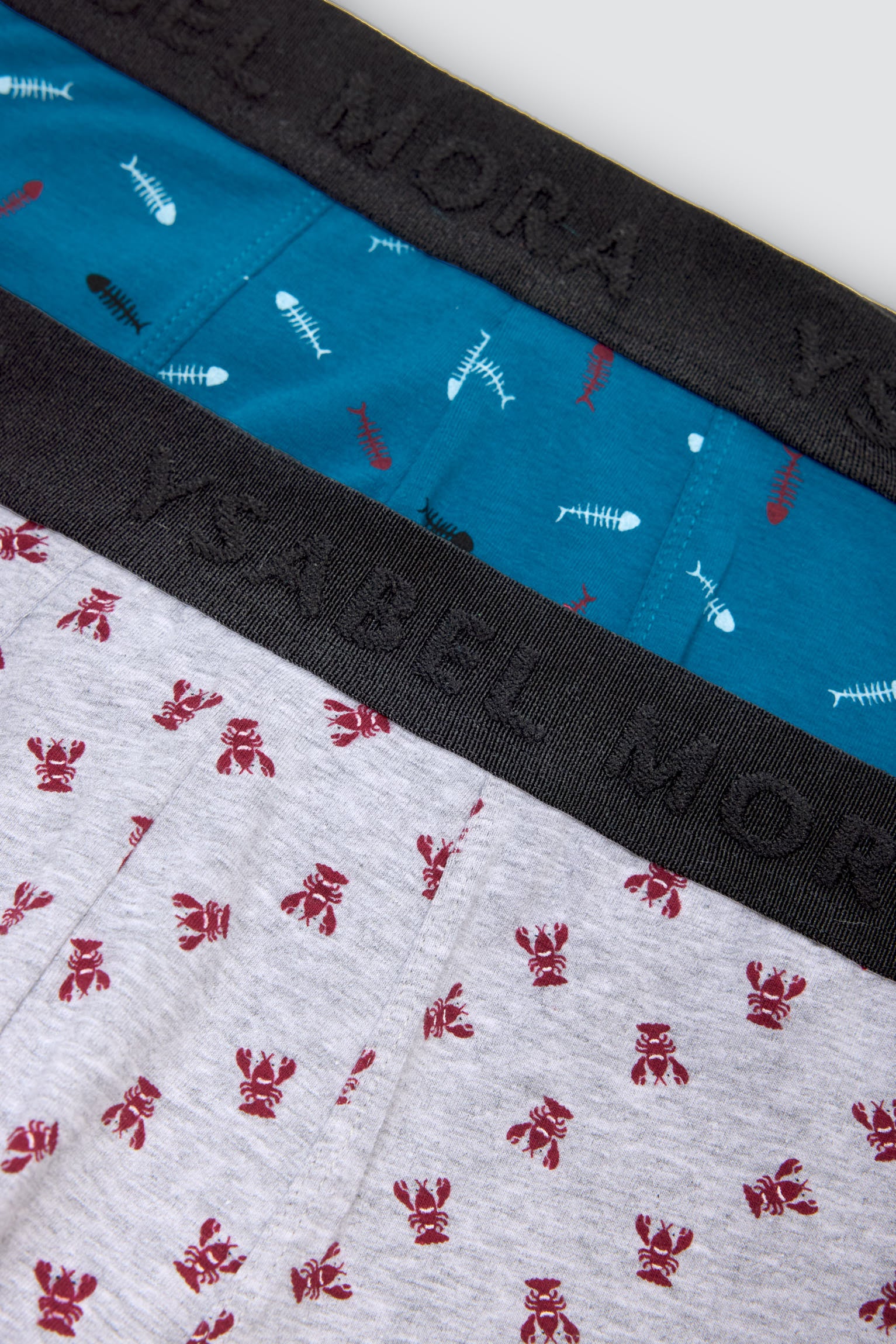 Lot de 6 boxers à motifs animaliers