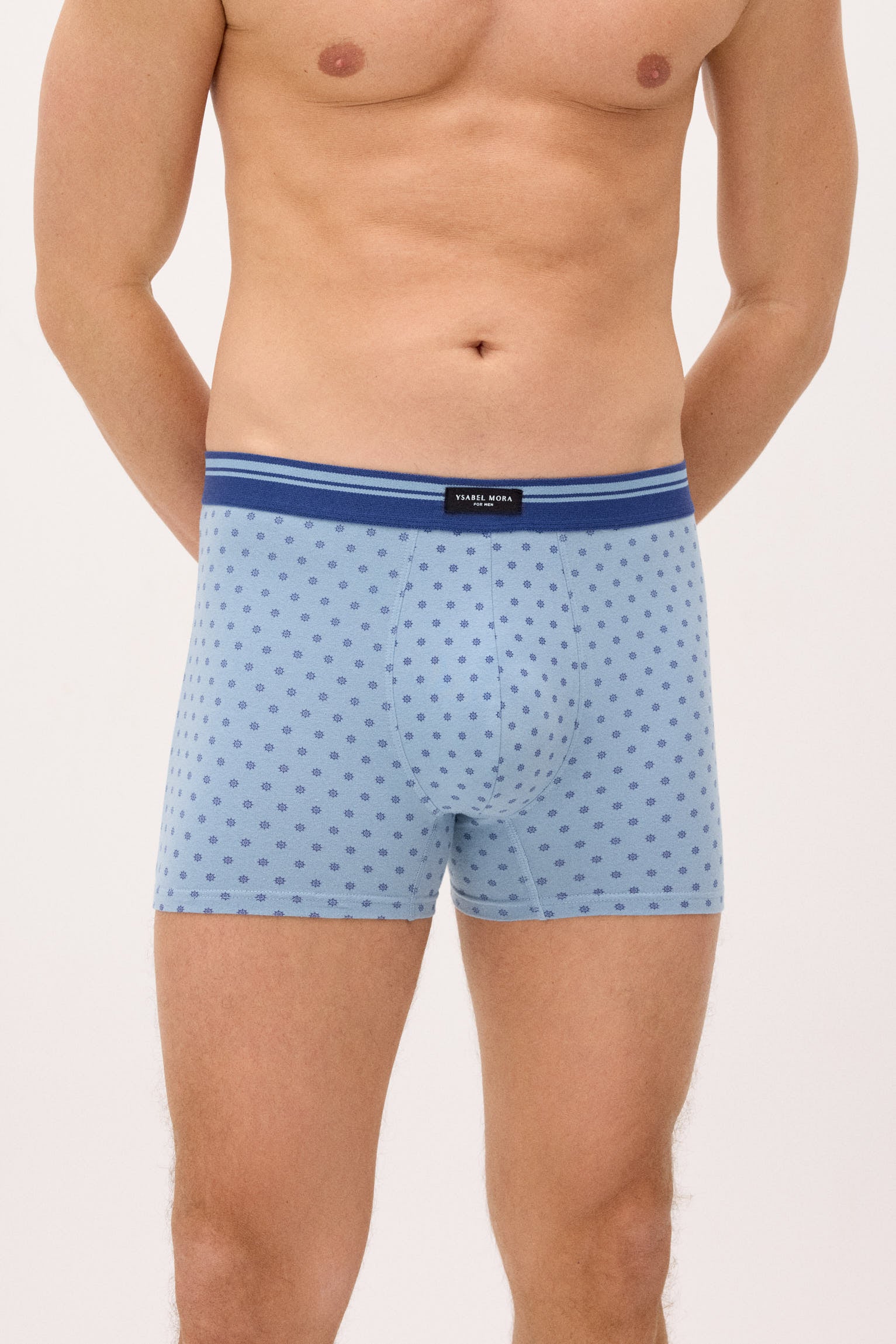 Lot de 2 boxers à motifs nautiques