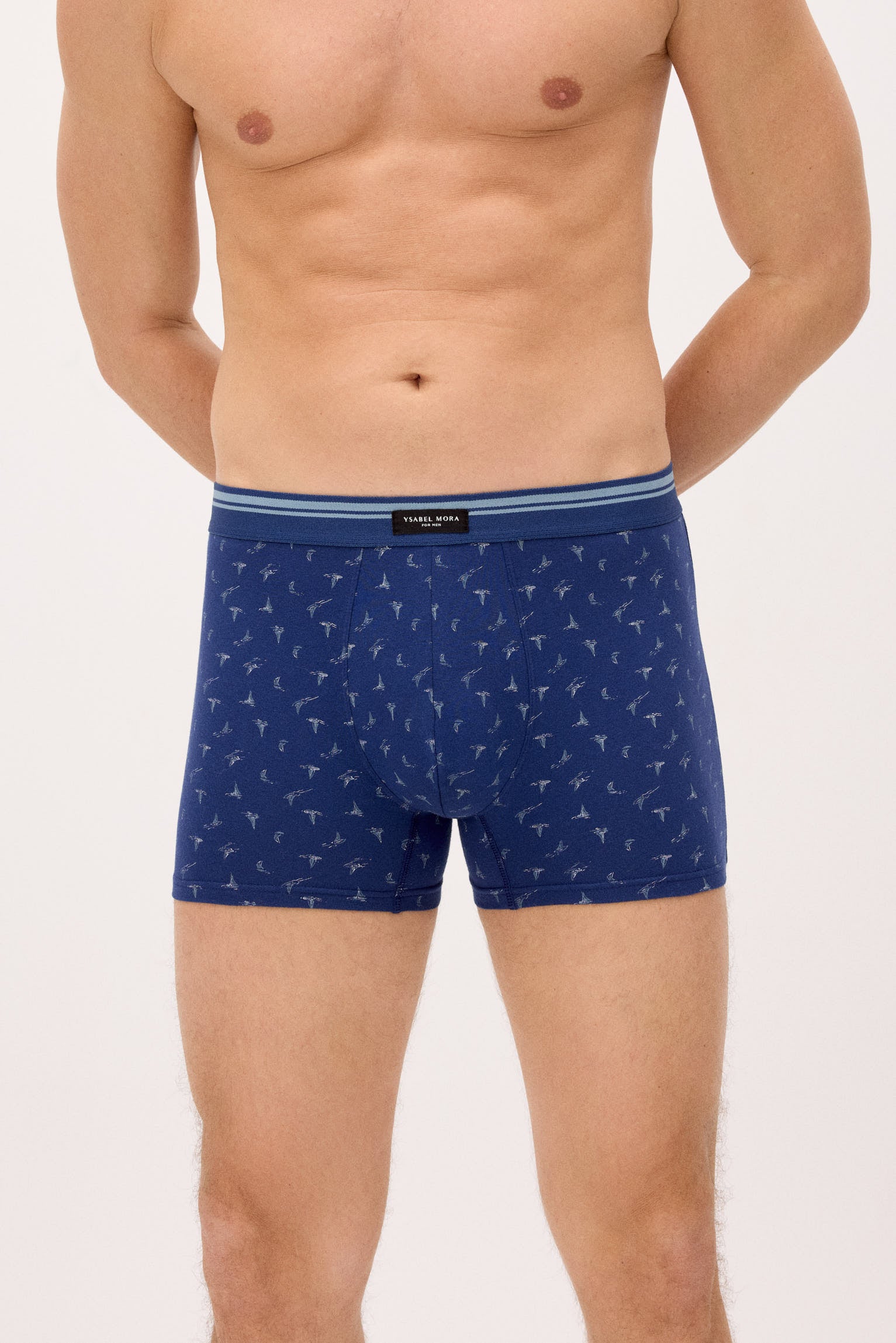 Lot de 2 boxers à motifs nautiques