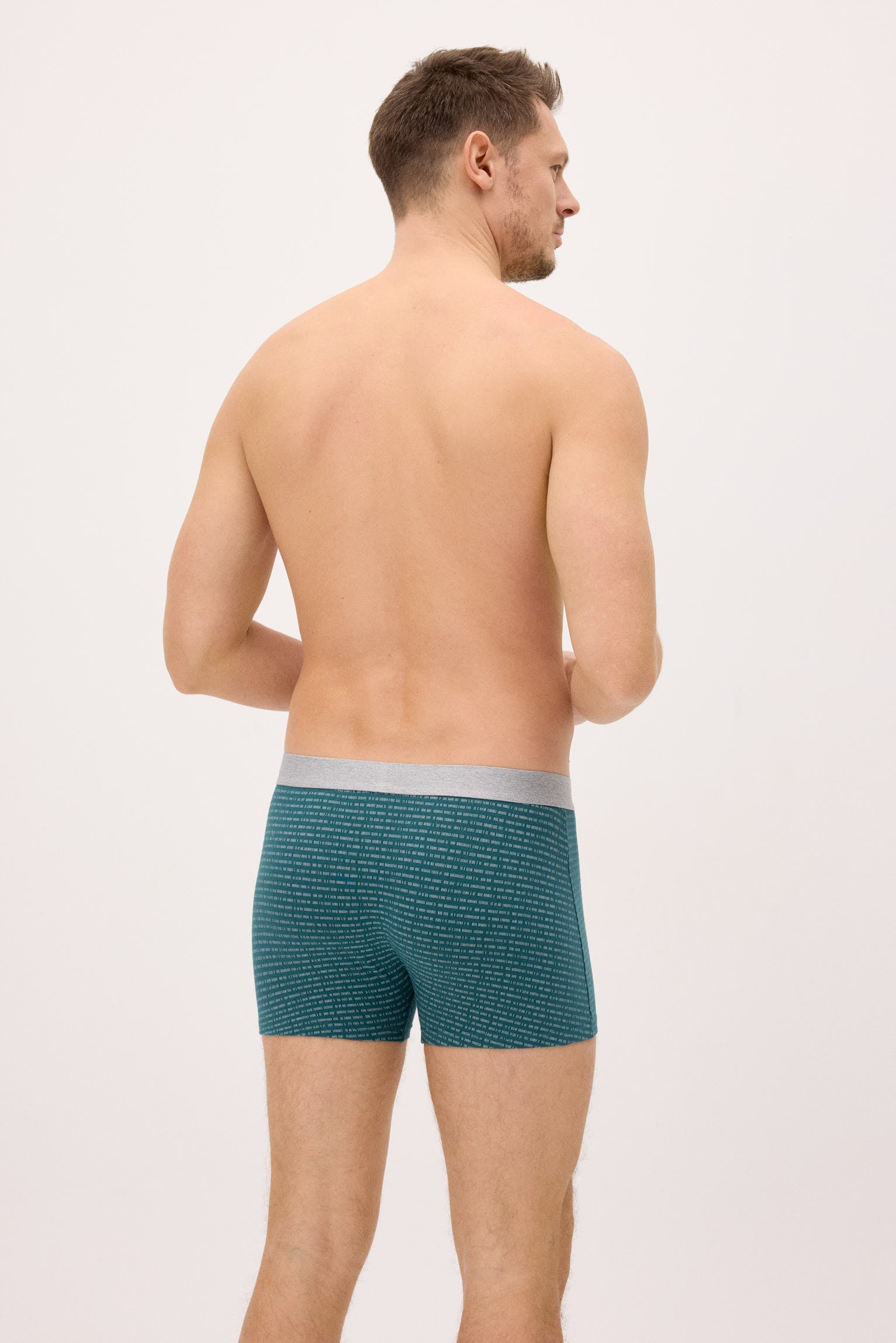 Lot de 3 boxers à imprimé minimaliste