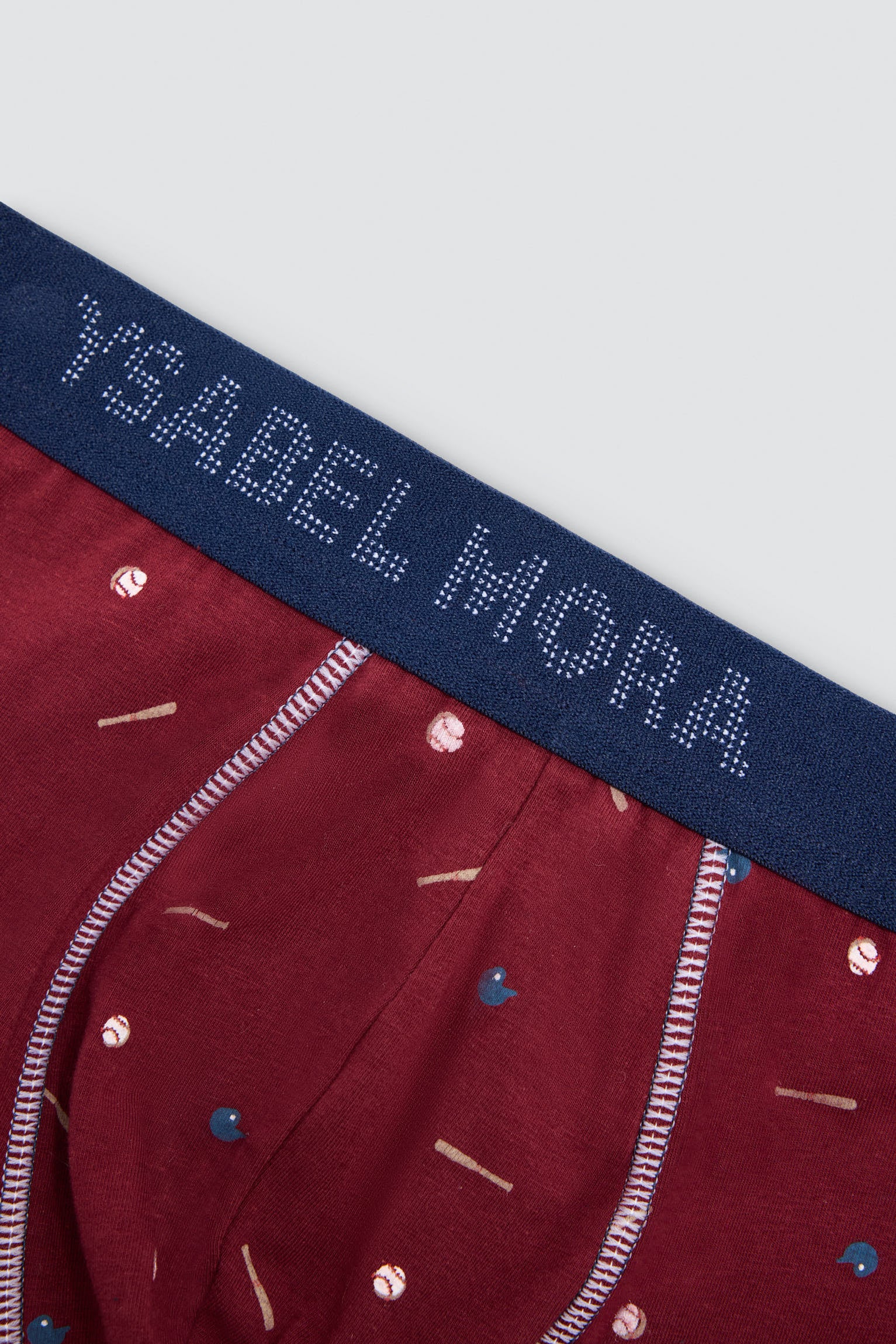 Pack de 2 bóxers algodón estampado béisbol - Ysabel Mora
