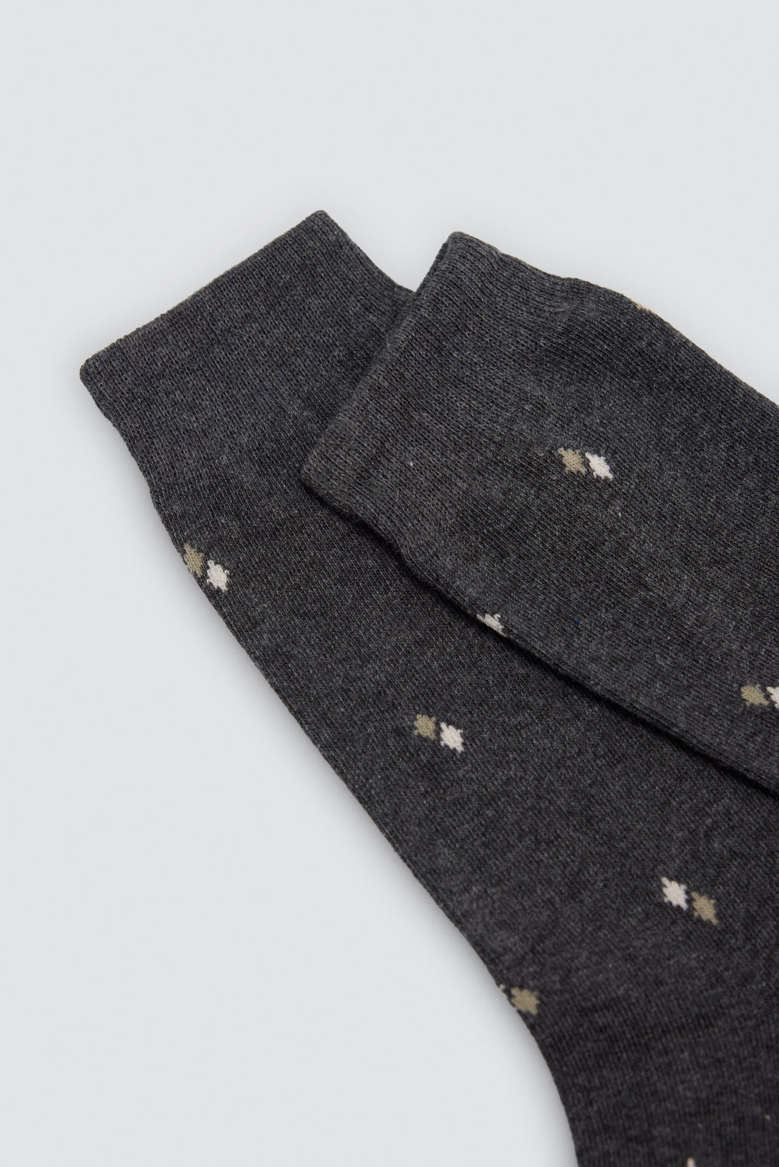 Lot de 3 chaussettes imprimé motifs géométriques