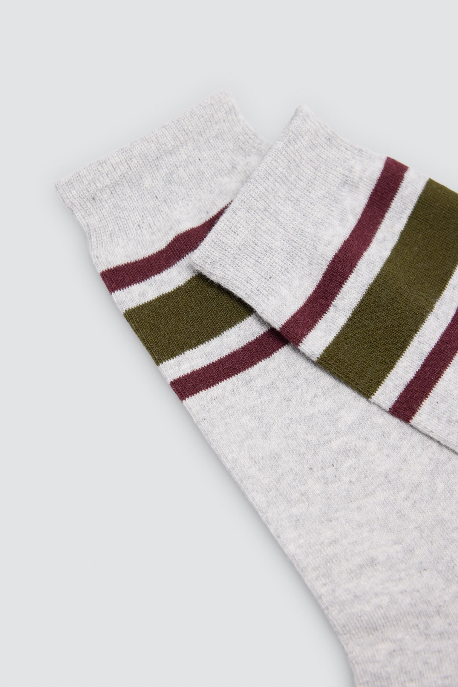 Lot de 6 chaussettes rayures et motifs géométriques