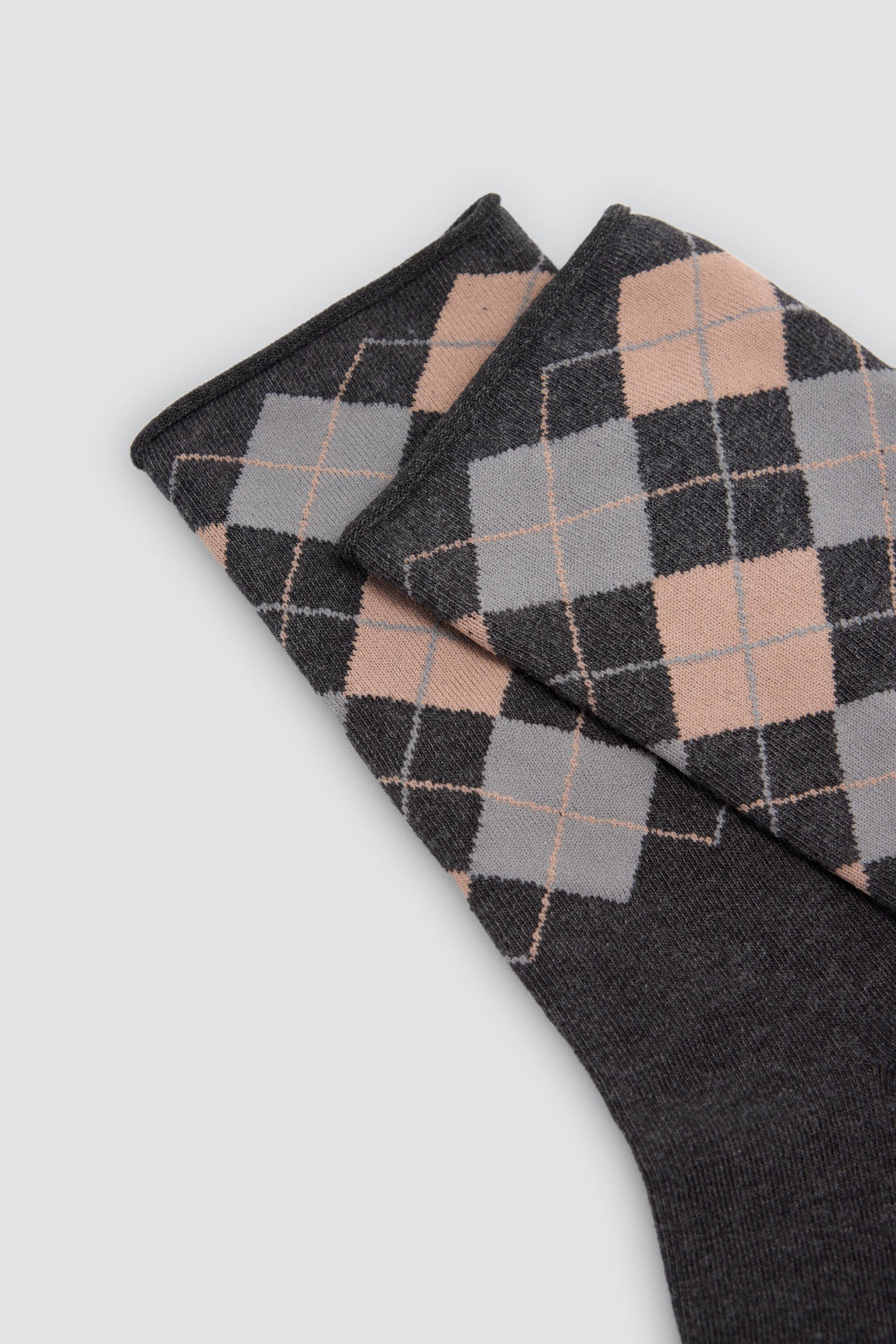 Lot de 3 chaussettes sans bord imprimé géométrique