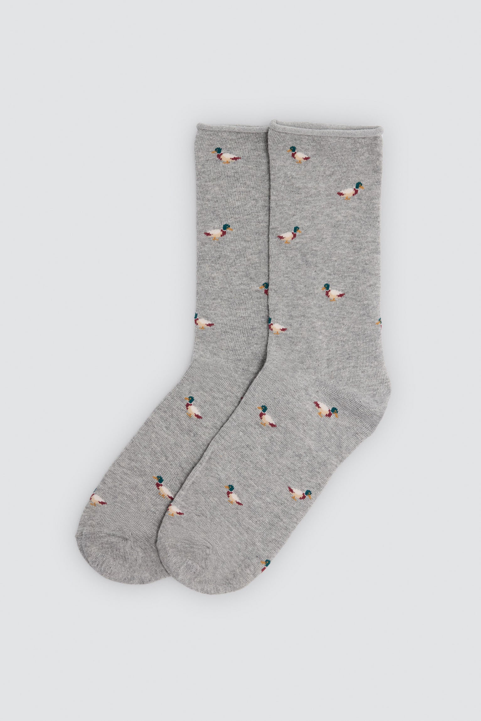 Lot de 4 chaussettes sans bord imprimé animaux