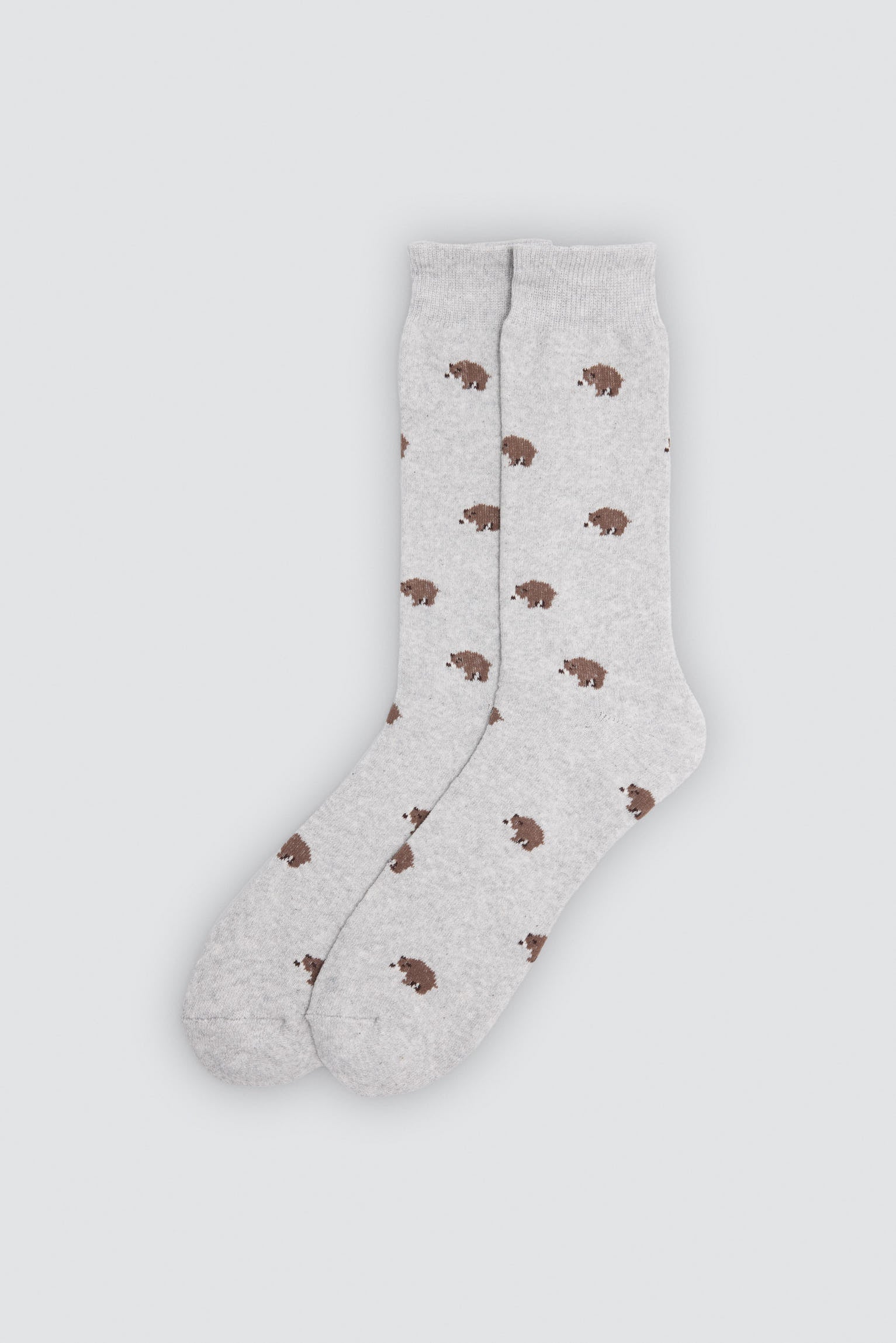 Lot de 3 chaussettes thermiques imprimés variés ours, écouteurs et rayures