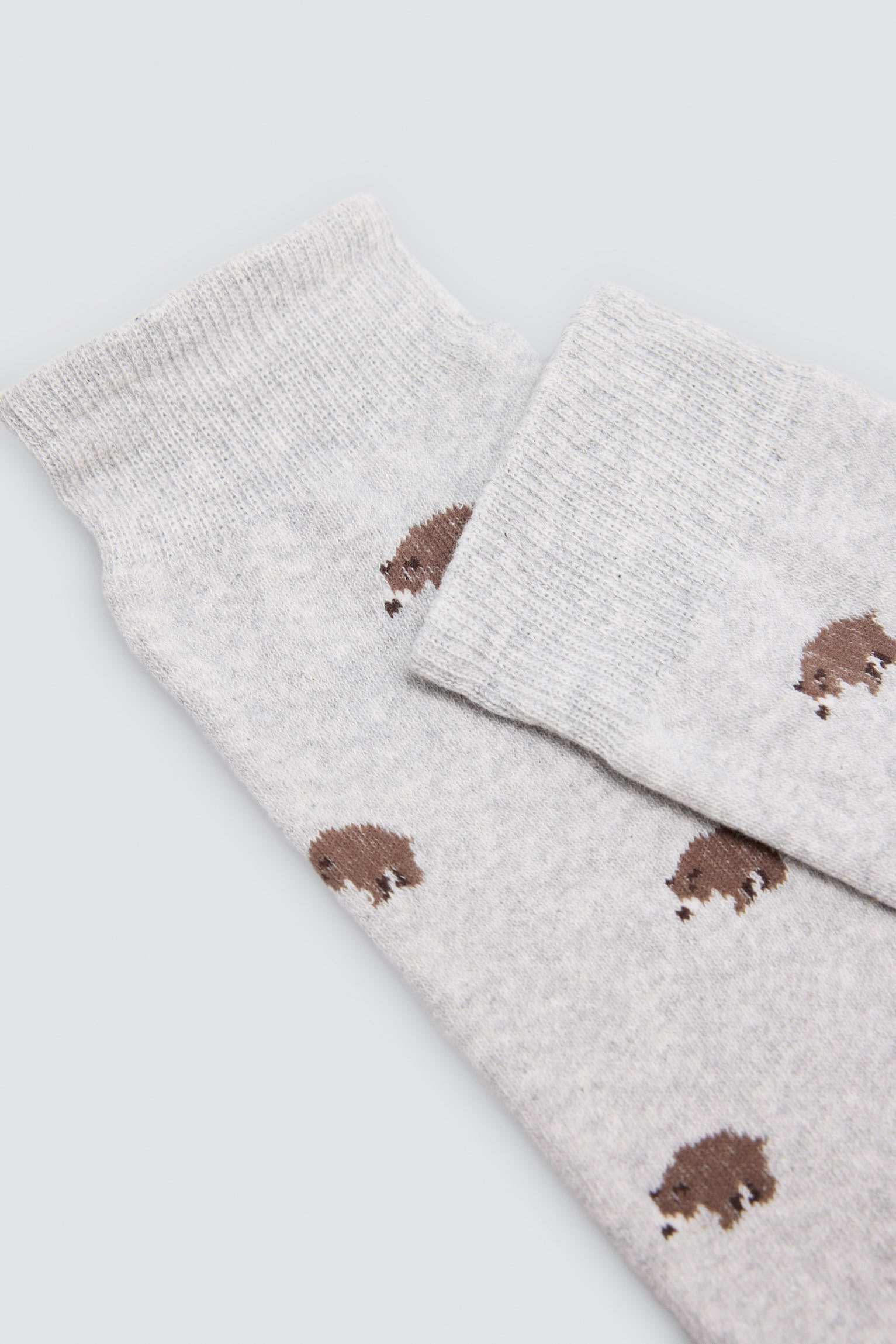 Lot de 3 chaussettes thermiques imprimés variés ours, écouteurs et rayures