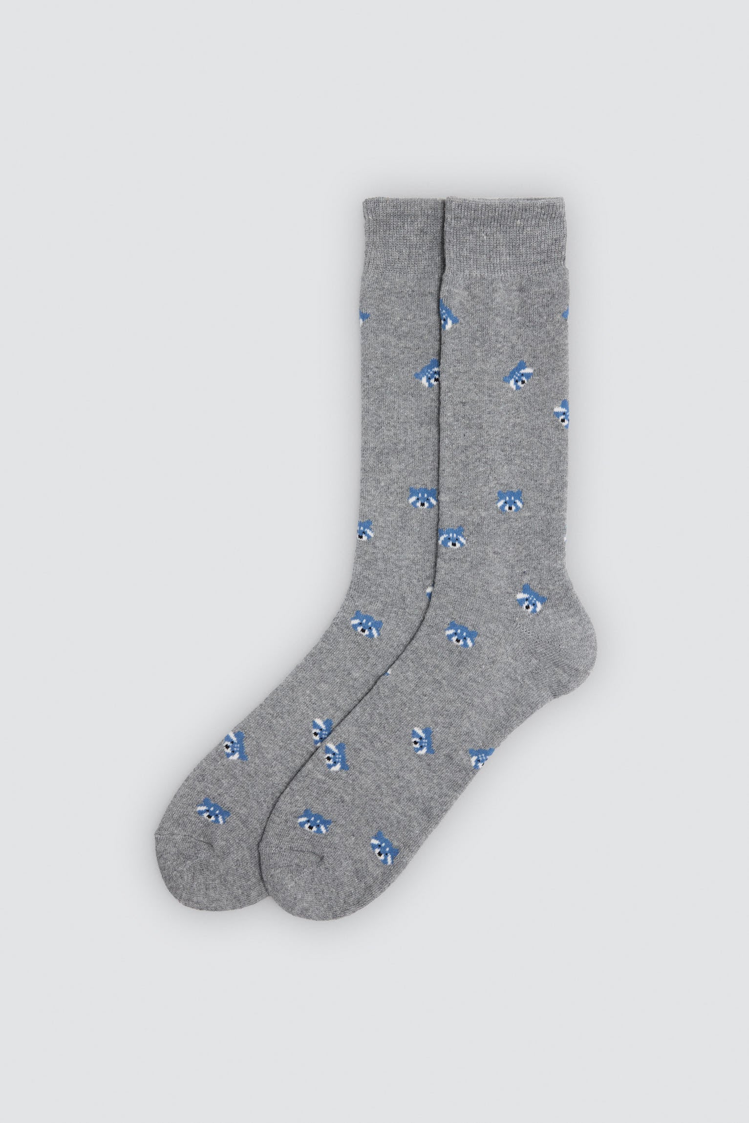 Lot de 4 chaussettes thermiques imprimés variés animaux et rayures
