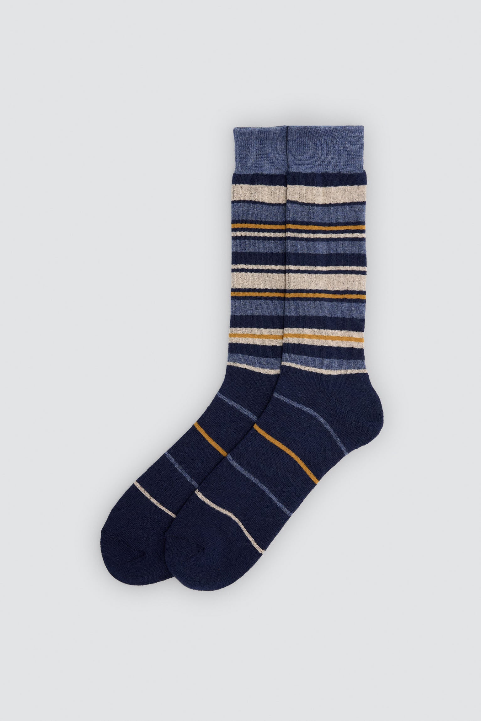 Lot de 4 chaussettes thermiques imprimés variés animaux et rayures