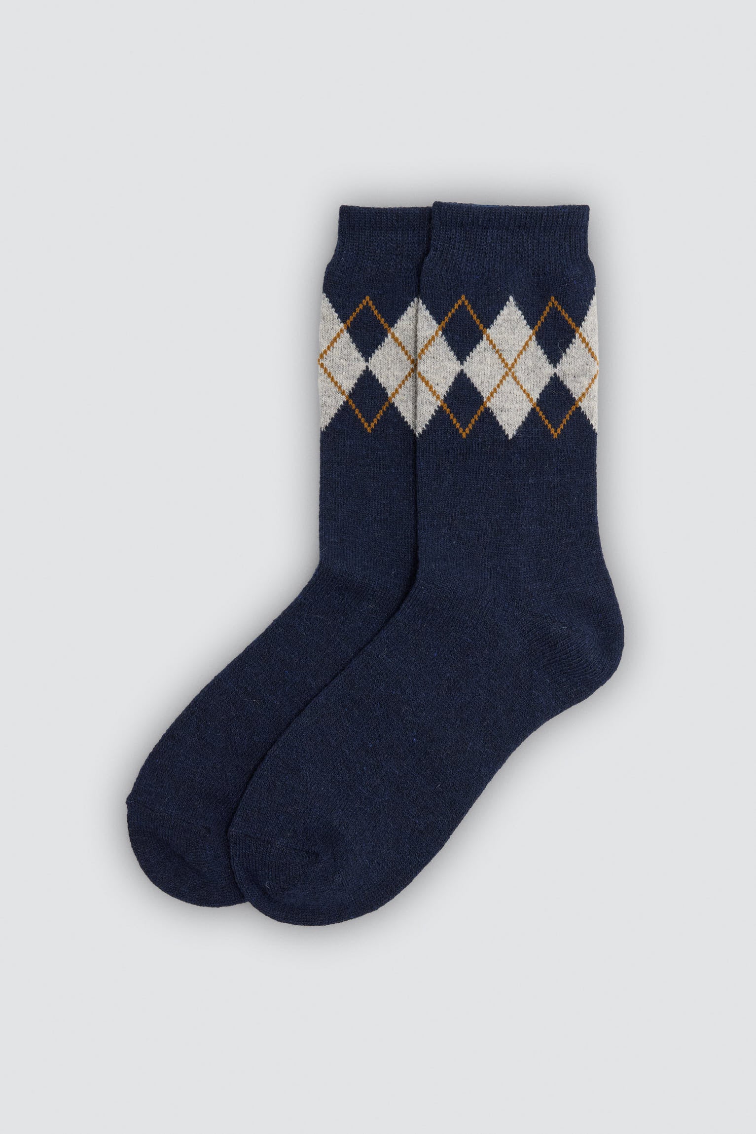 Lot de 3 chaussettes homme en laine imprimées variées