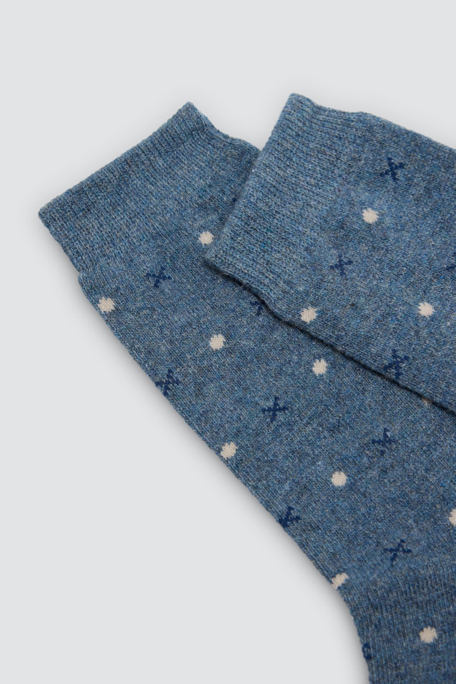 Lot de 3 chaussettes homme en laine imprimées variées