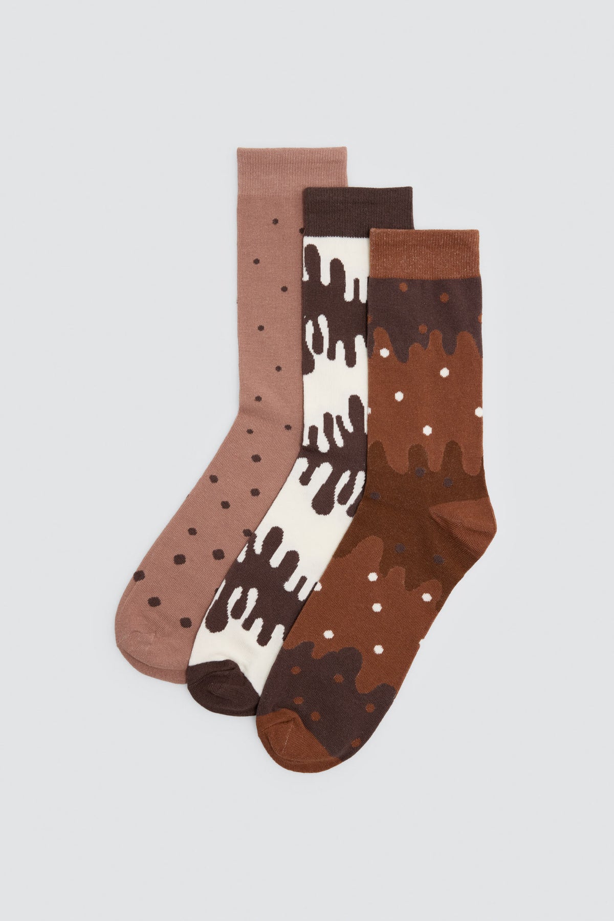 Coffret cadeau de 3 chaussettes thème Smoothies