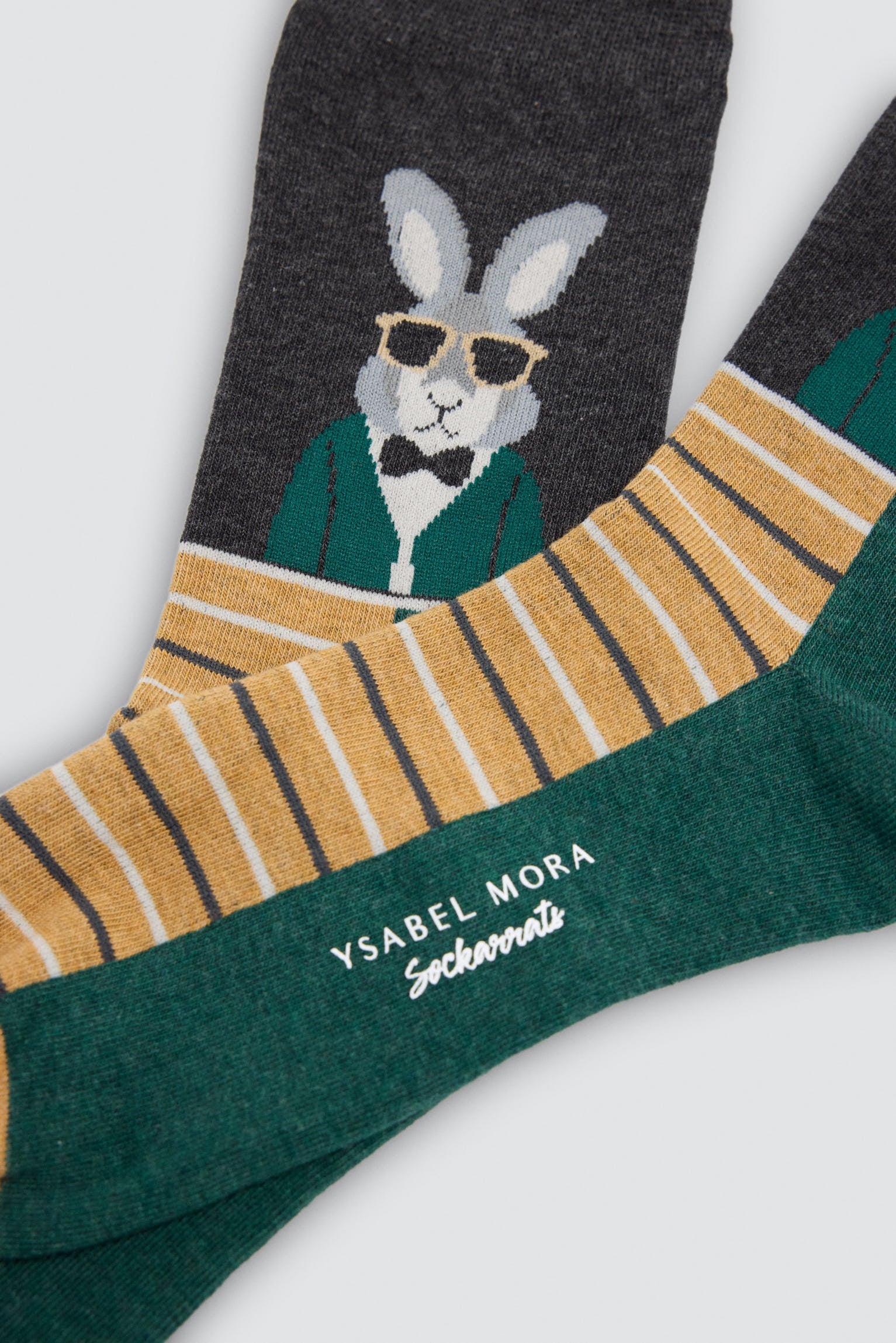 Lot de 4 chaussettes Sockarrats imprimé animaux amusants