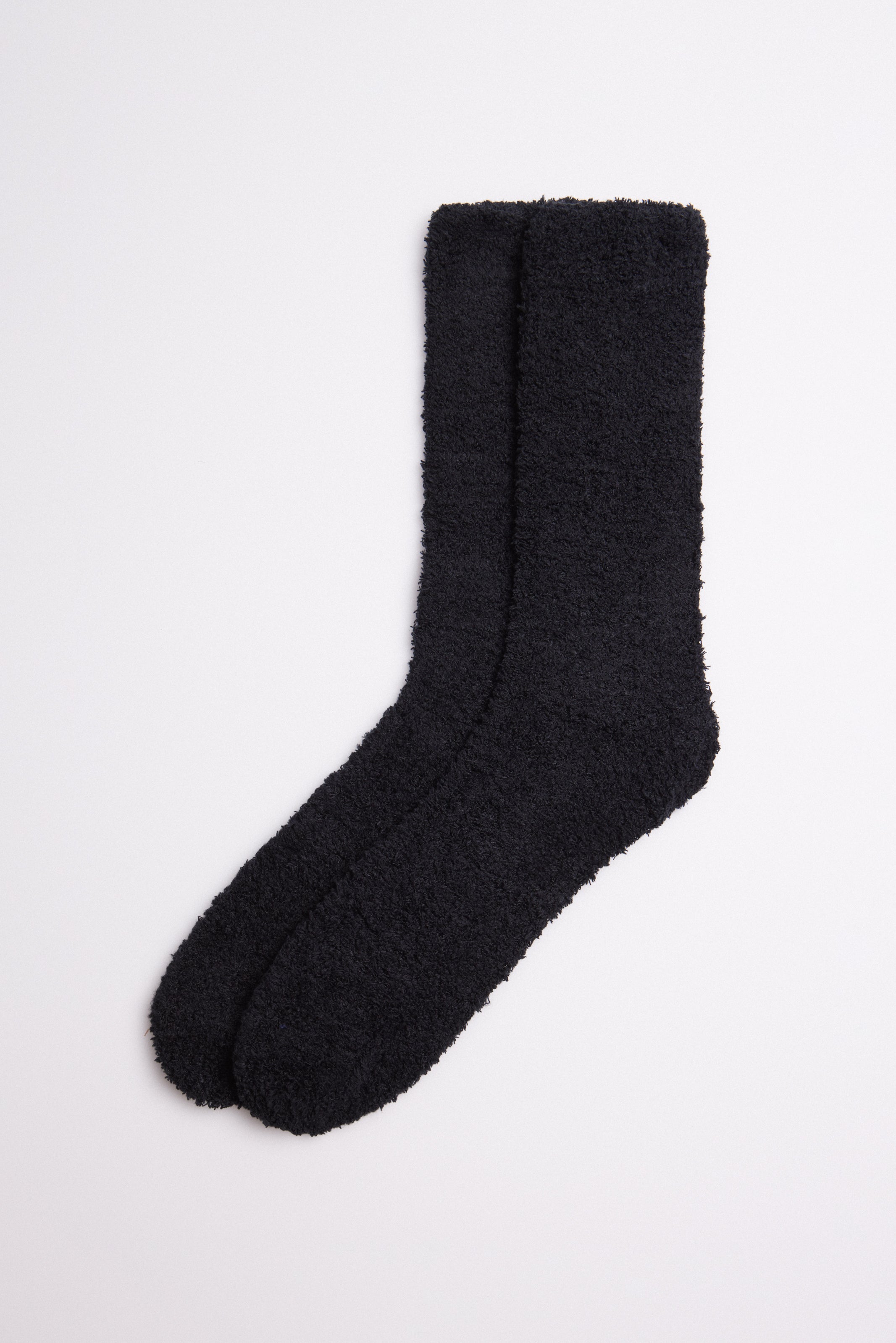 Chaussettes en flanelle noire