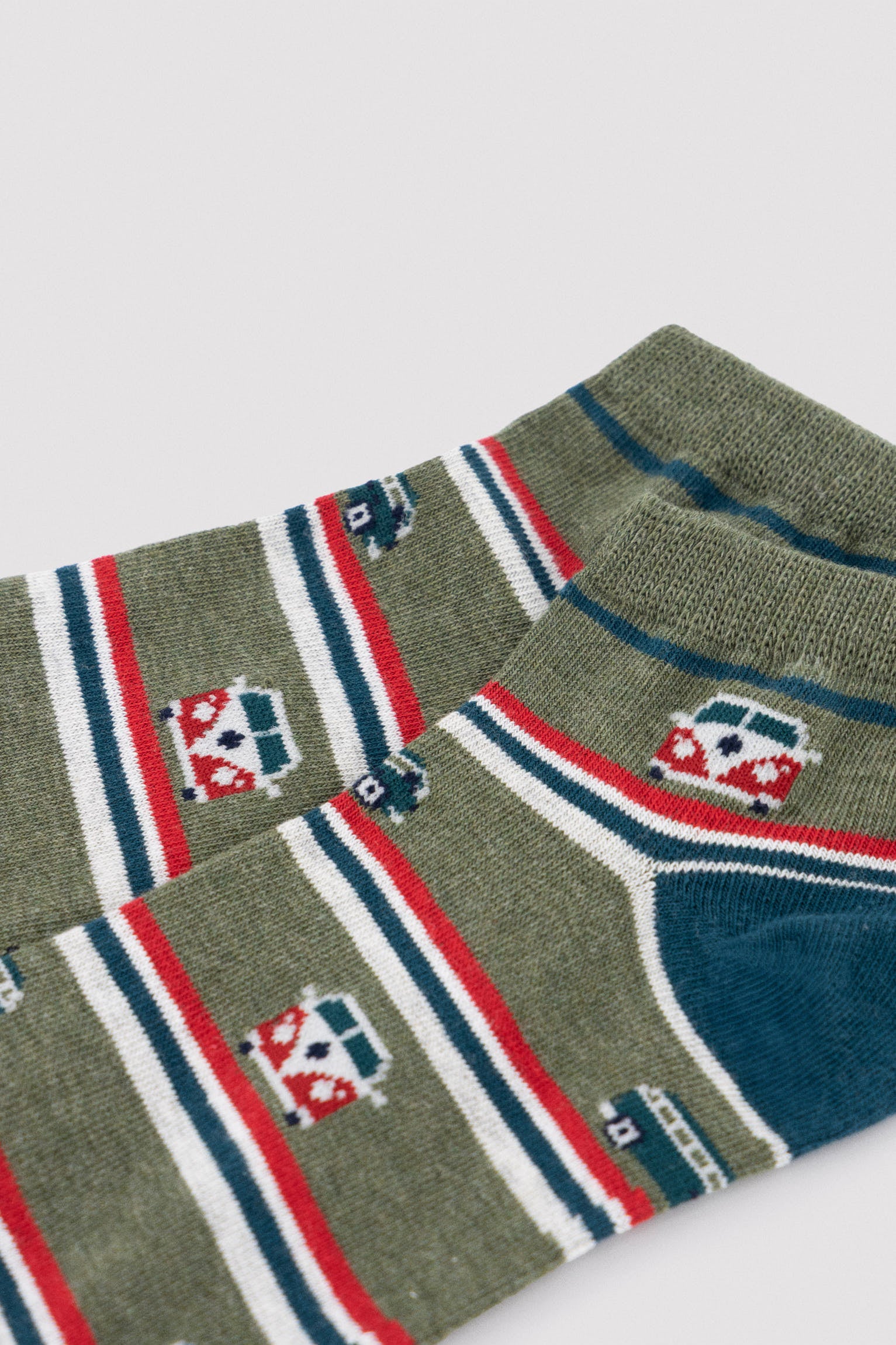 Lot de 3 chaussettes imprimées courtes