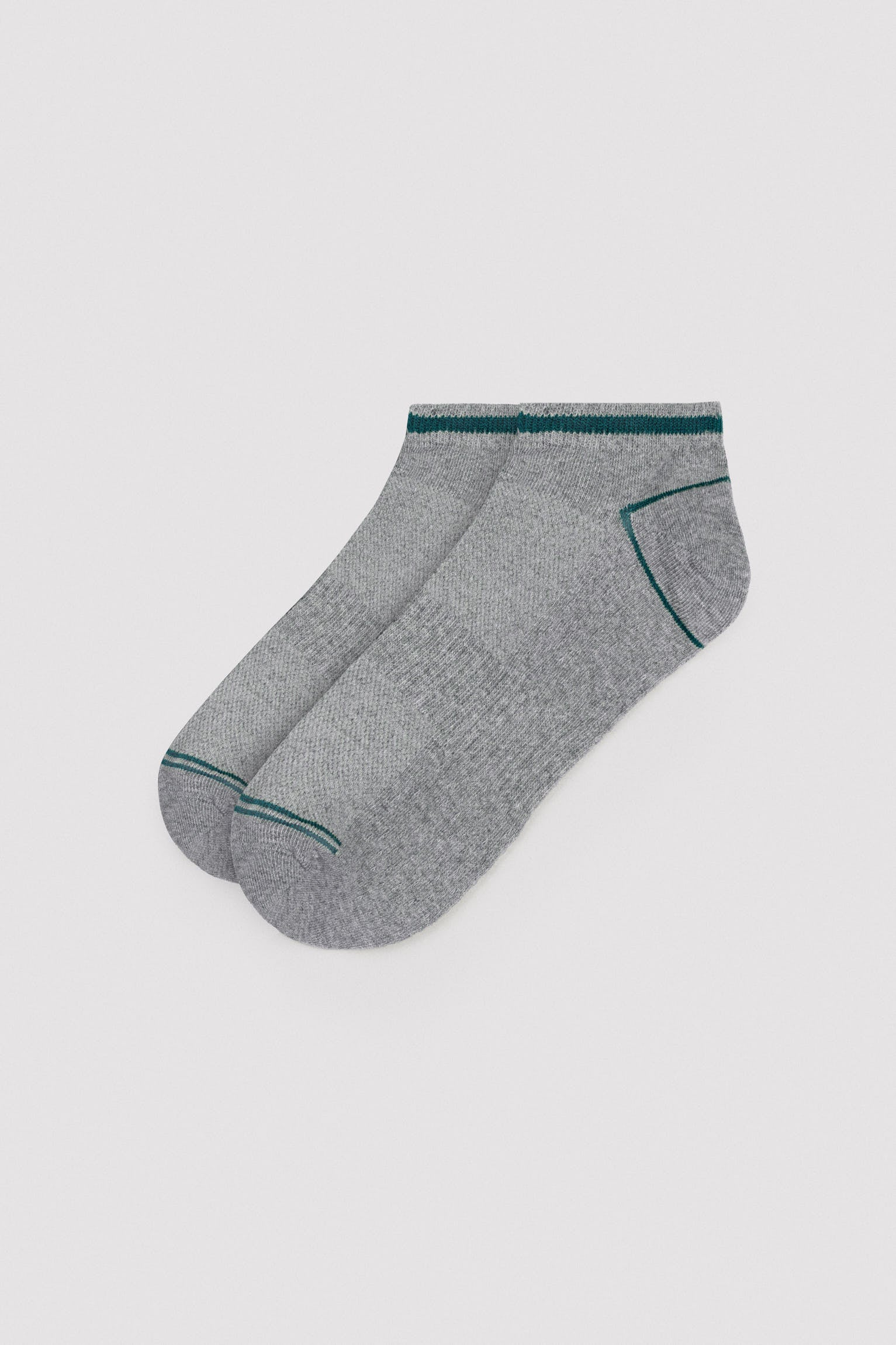 Lot de 3 chaussettes courtes avec détails à rayures contrastées