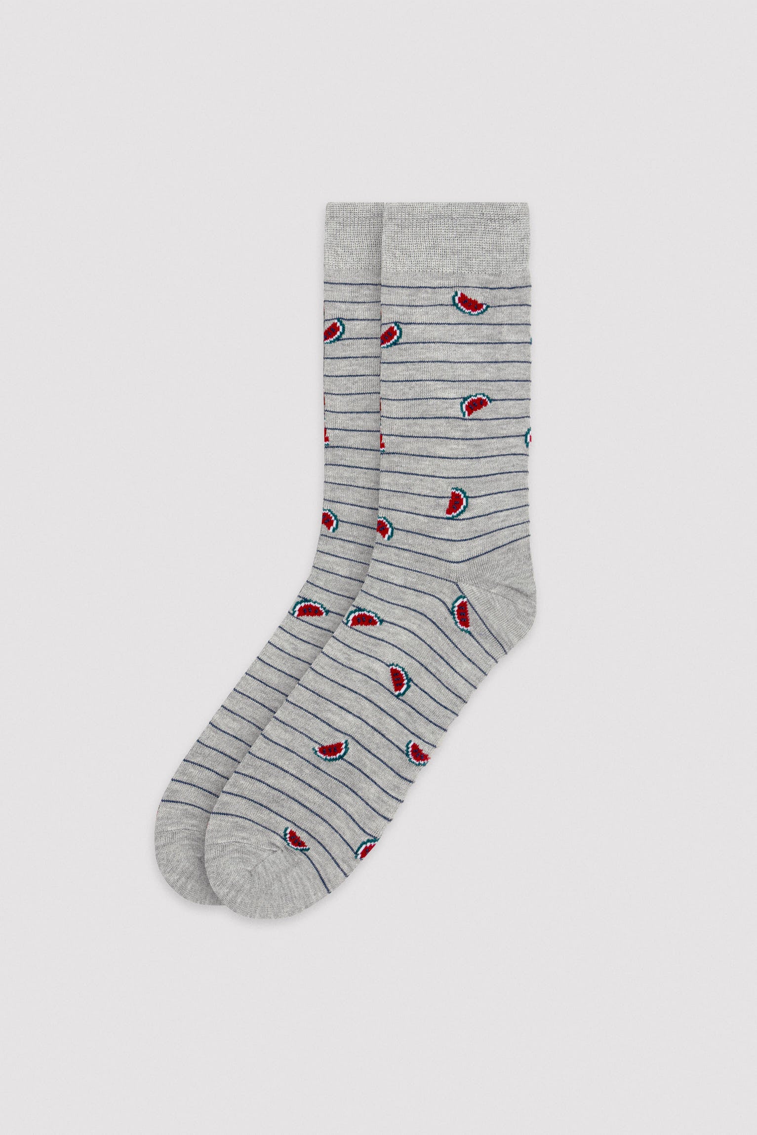 Lot de 3 chaussettes hautes à motifs de fruits