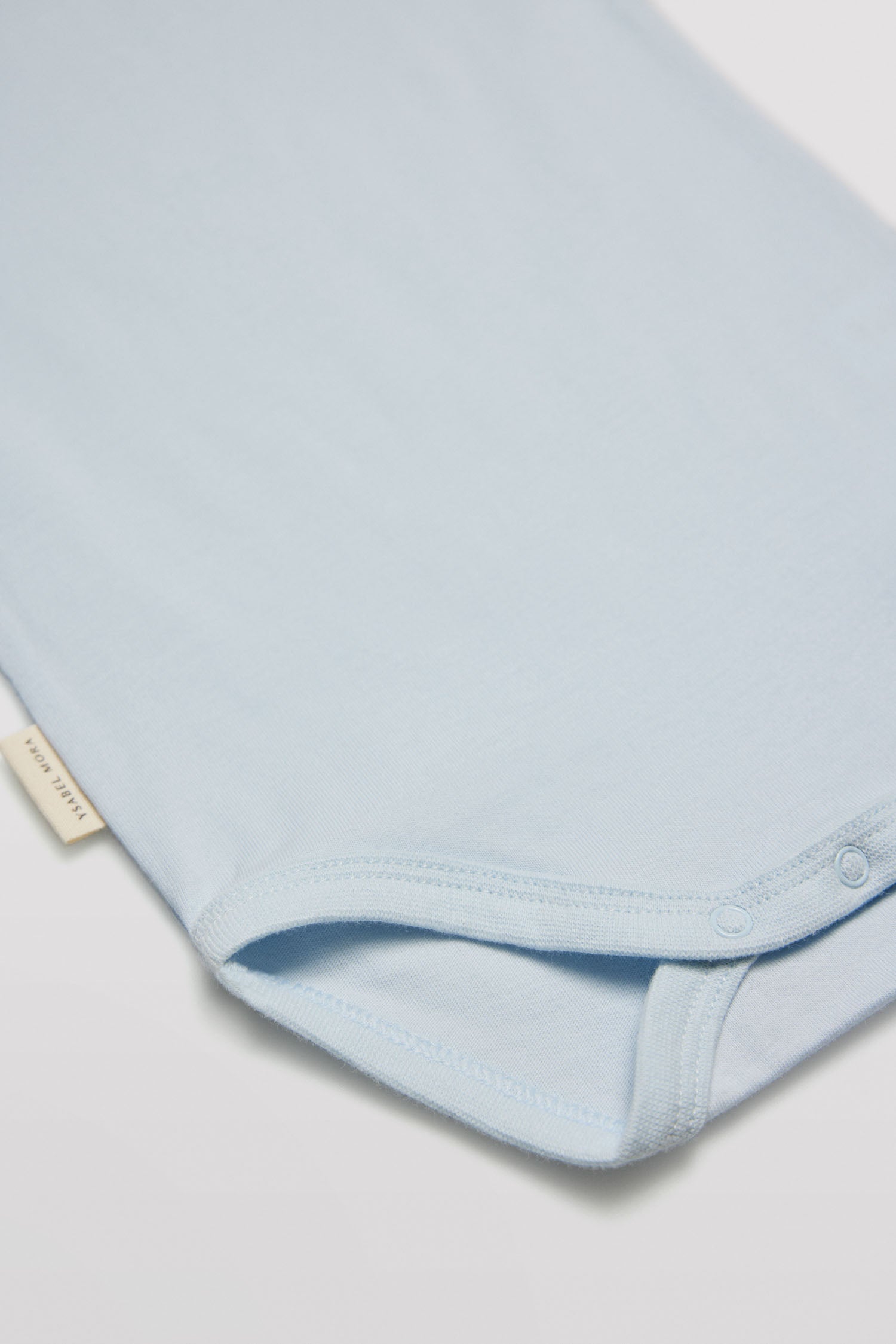 Body Bébé Manches Courtes Ysabel Mora - 100% Coton, Bleu Clair, Boutons-pression Entrejambe, Doux Et Respirant