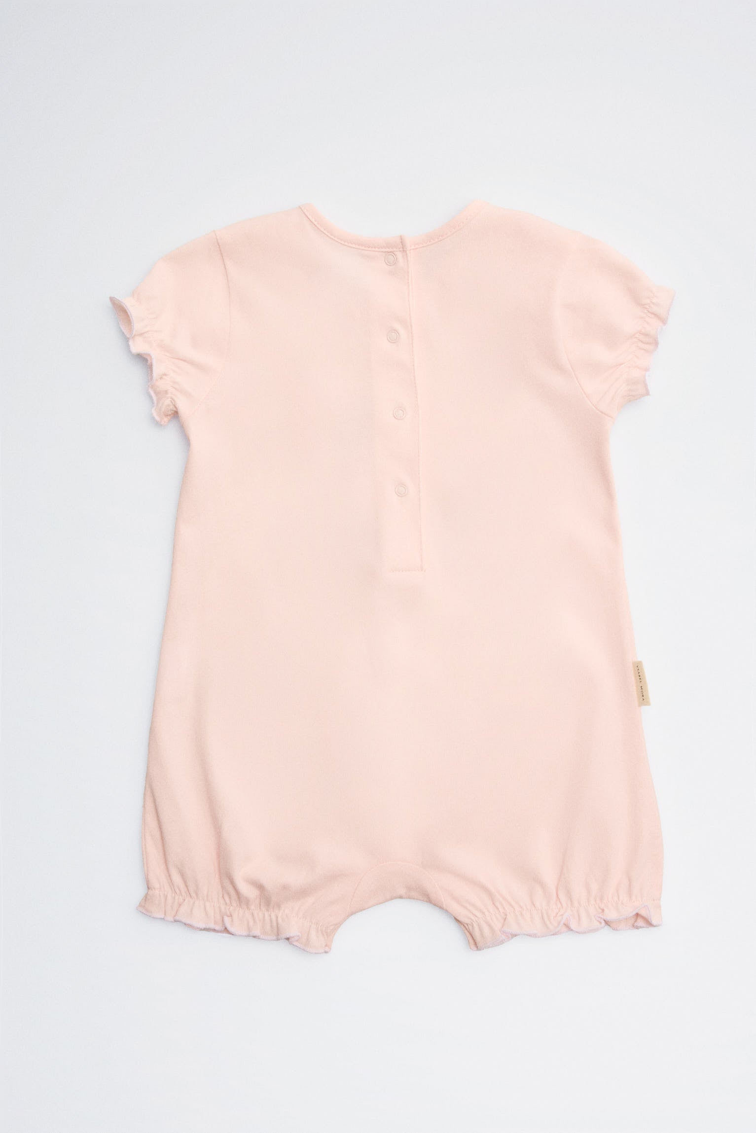 Pelele bebé manga corta carruaje - Ysabel Mora