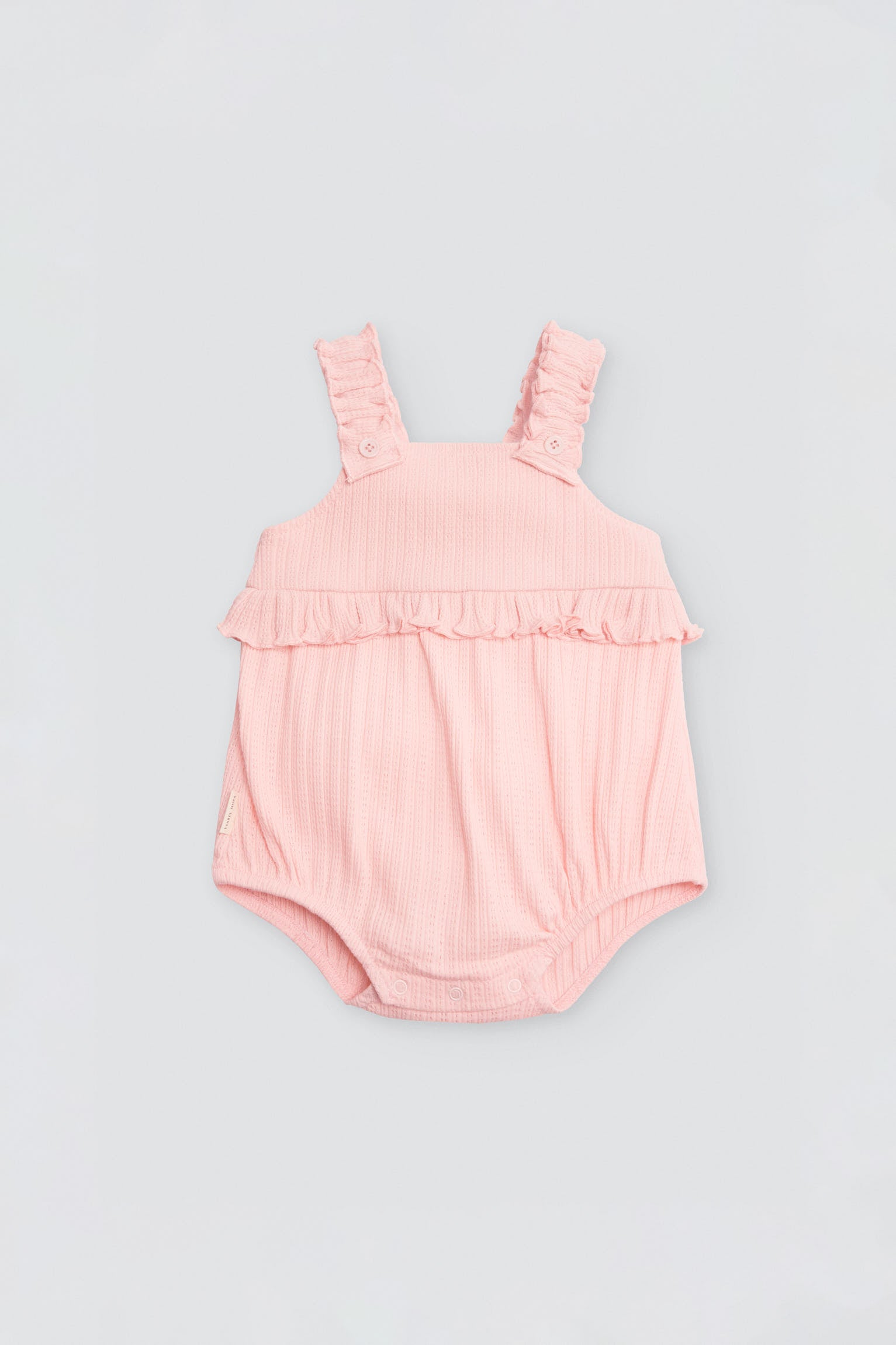 Peto bebé sin mangas detalle volante - Ysabel Mora