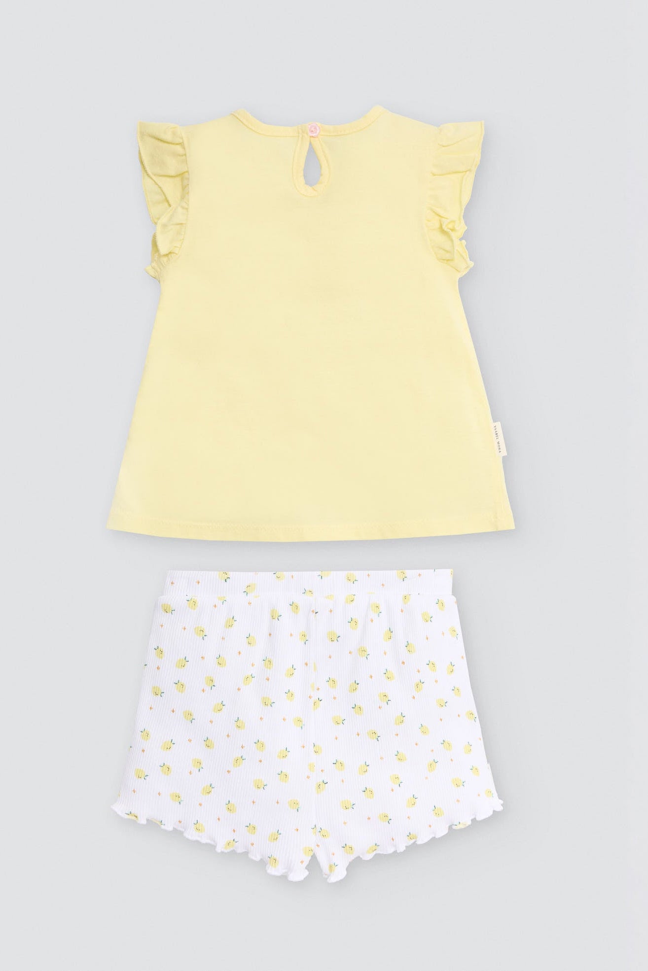 Conjunto bebé sin mangas estampado limones - Ysabel Mora