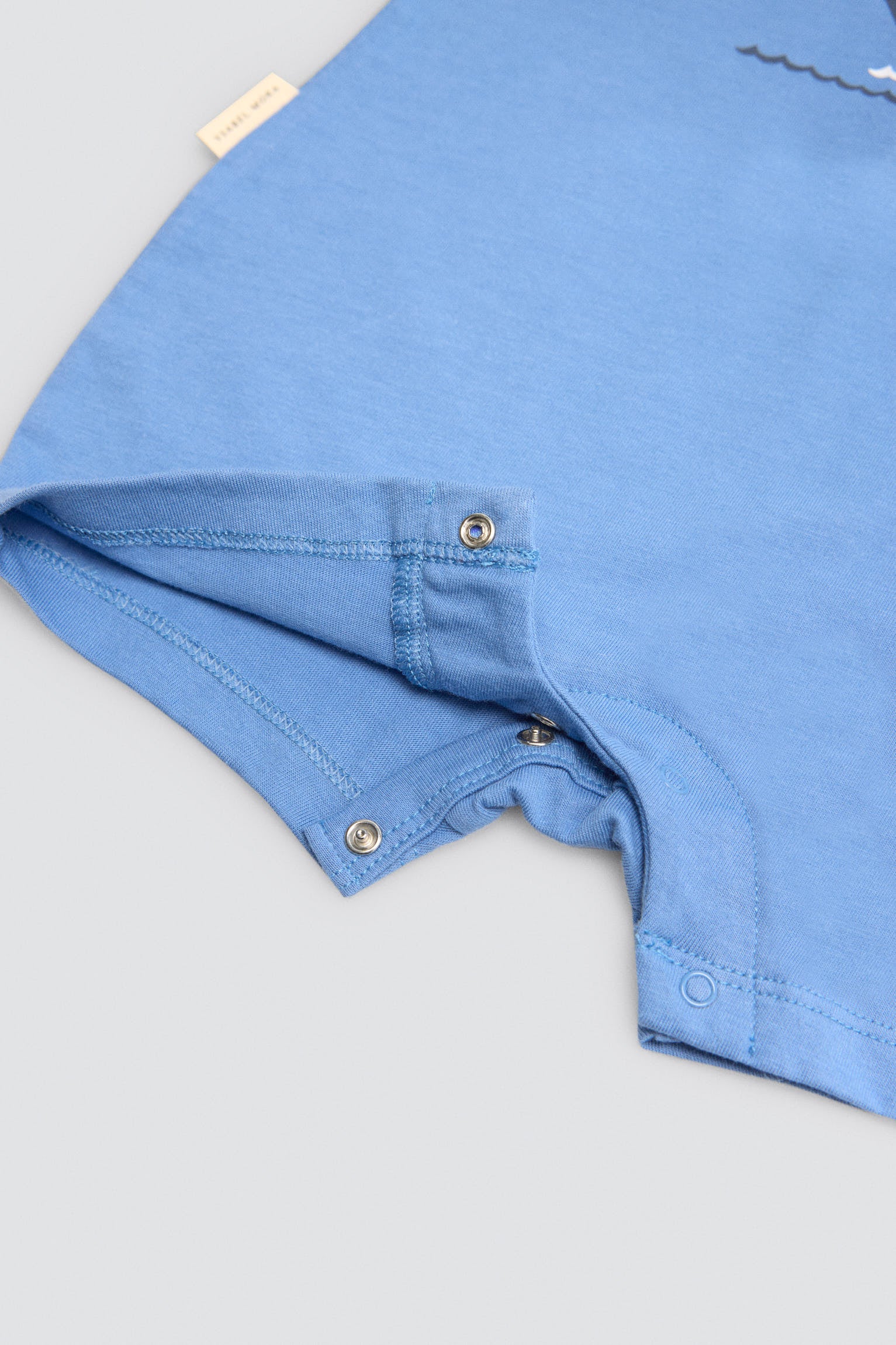 Pelele bebé manga corta estampado barco - Ysabel Mora