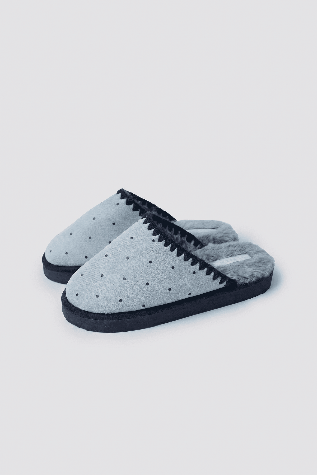 zapatillas-de-casa-mujer-azules-estampadas-lunares-interior-pelo-suavesuela-goma-eva
