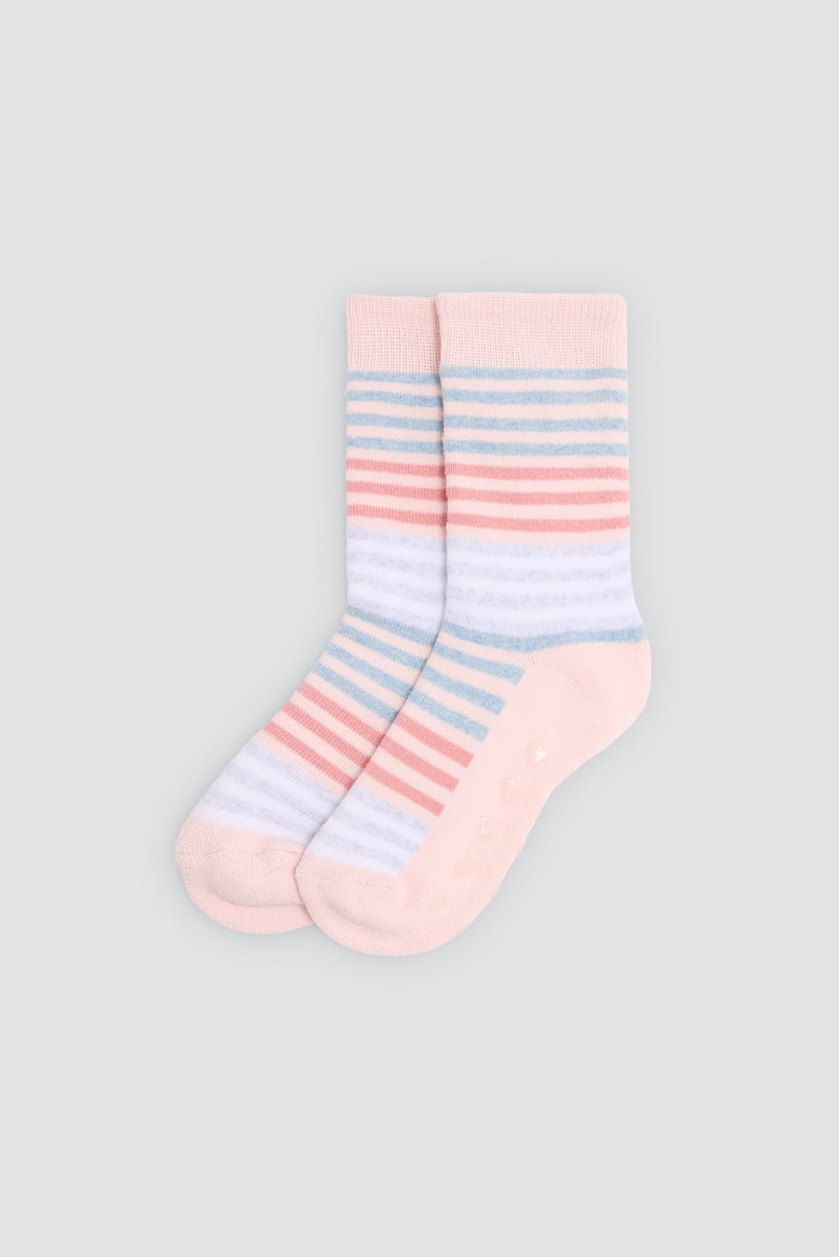 Lot de 3 chaussettes thermiques antidérapantes fille imprimé ours et pingouins
