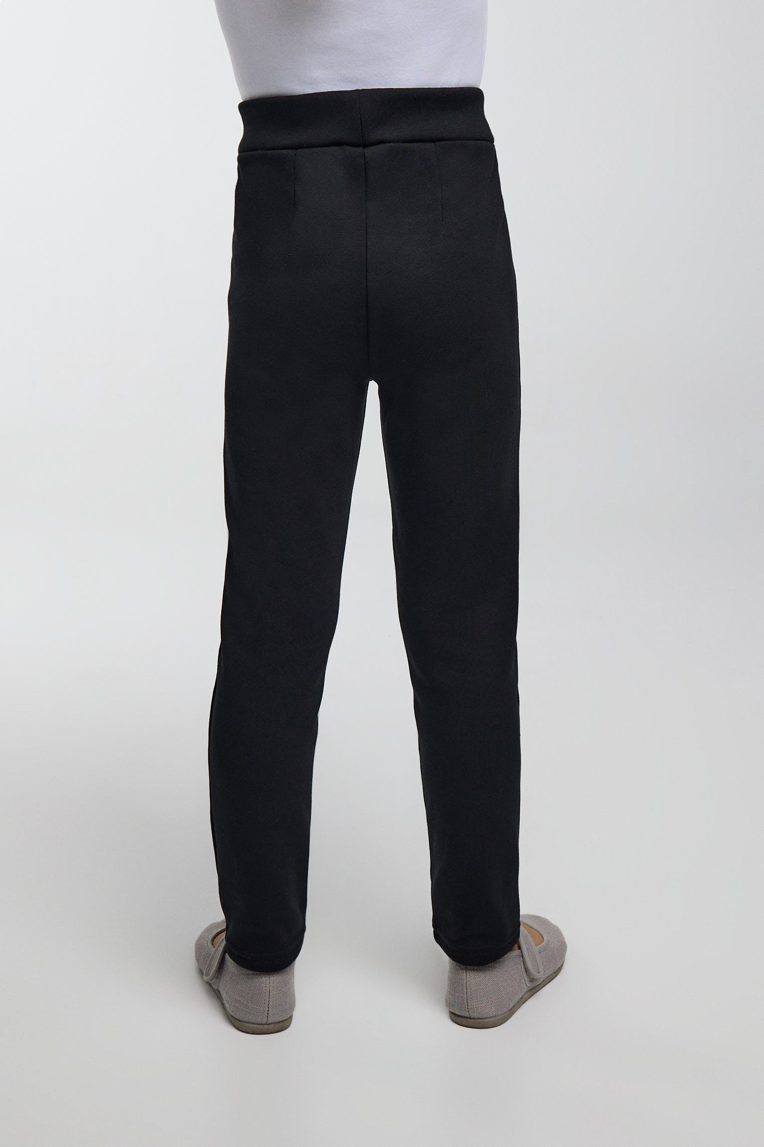 ULTRA THERMIQUE Legging fille noir molletonné