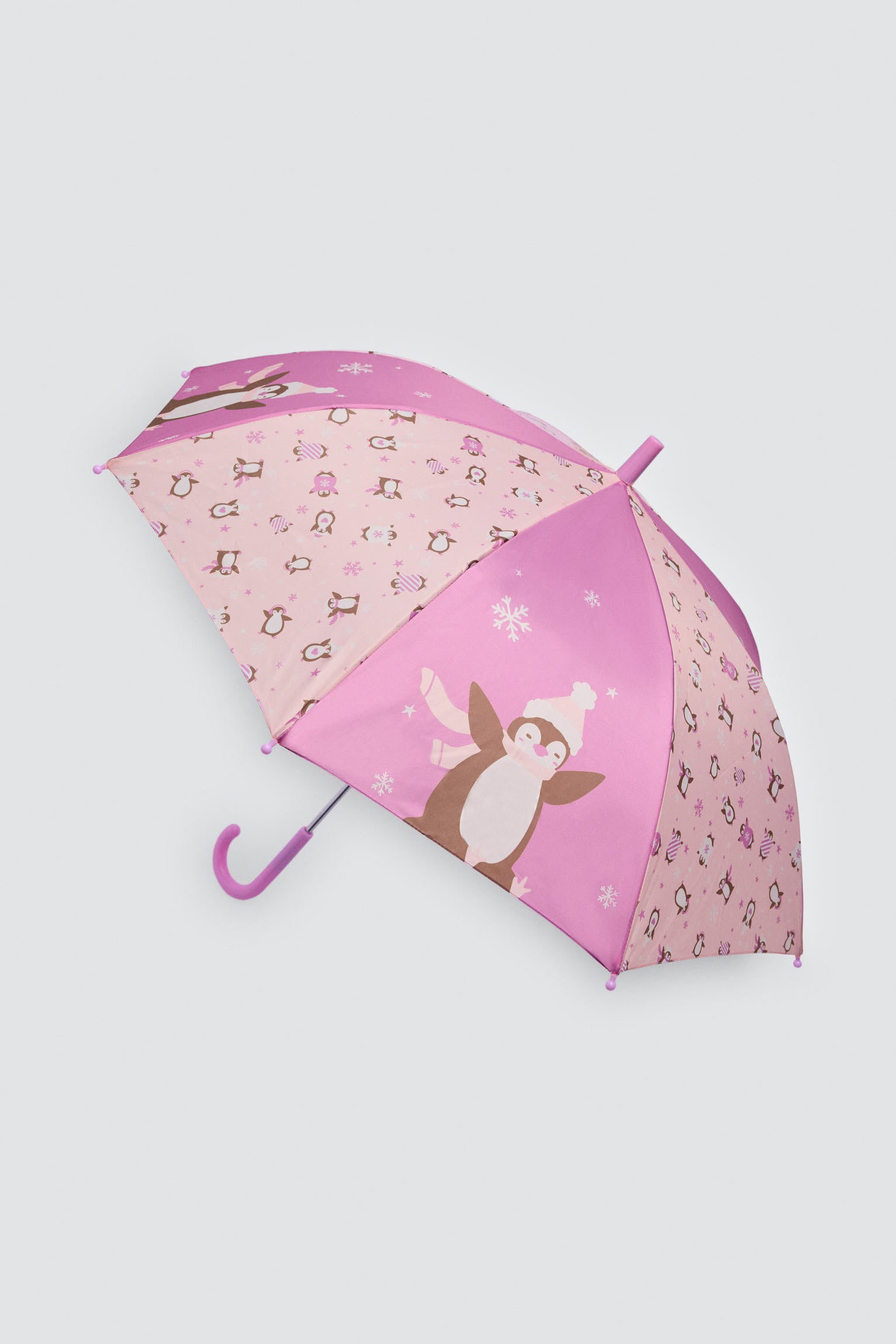 PREVENTA Paraguas niña estampado pingüinos