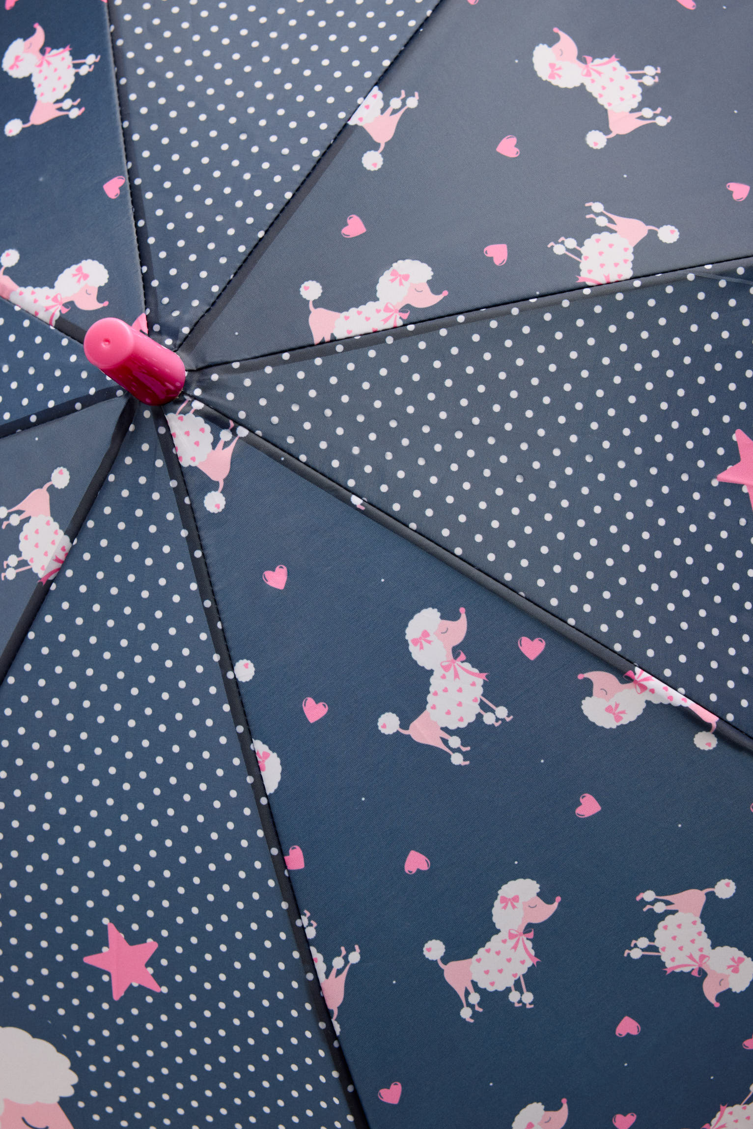 Parapluie fille imprimé caniches