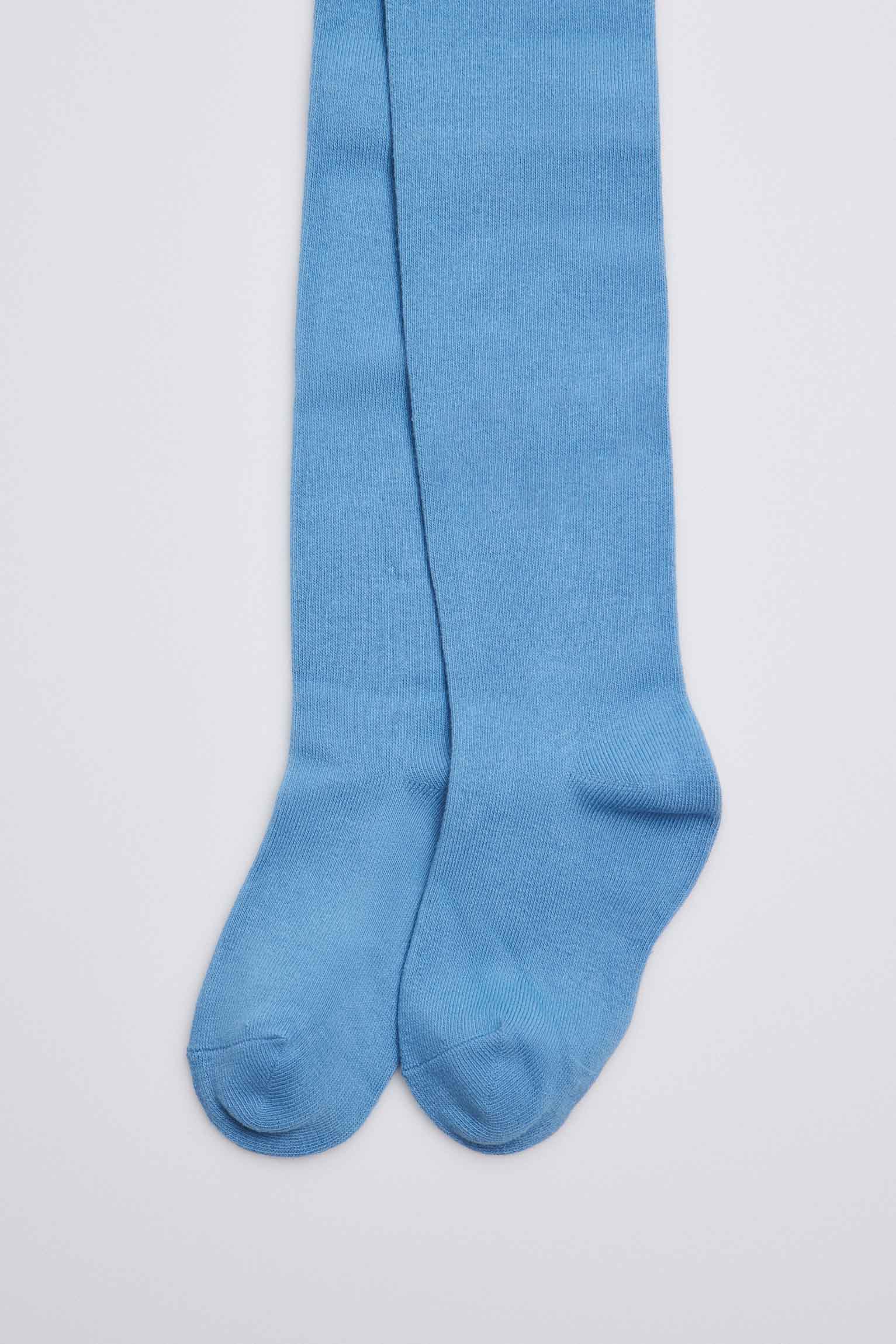 Collant classique enfant bleu