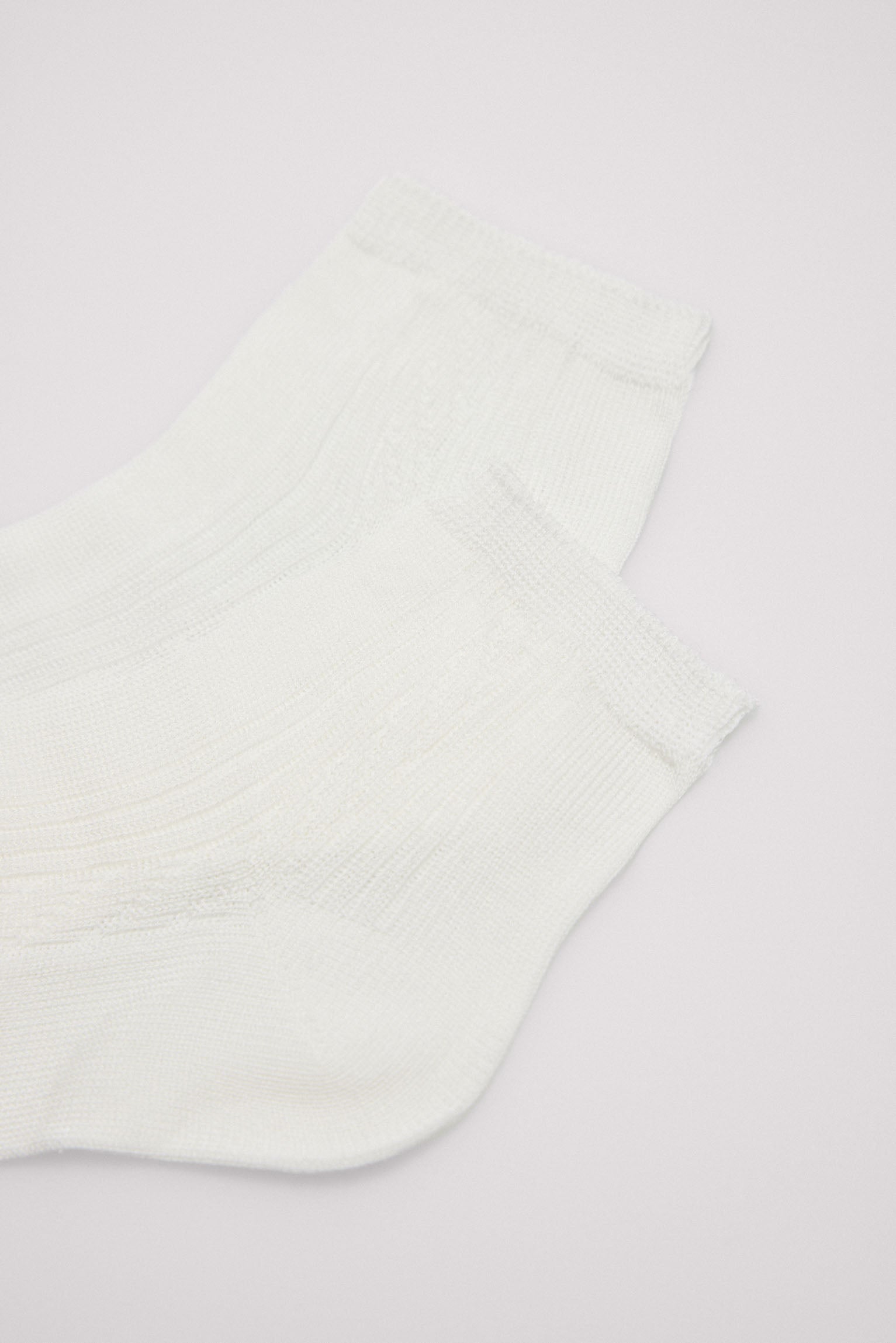 Chaussettes de cérémonie classiques ivoire pour enfants