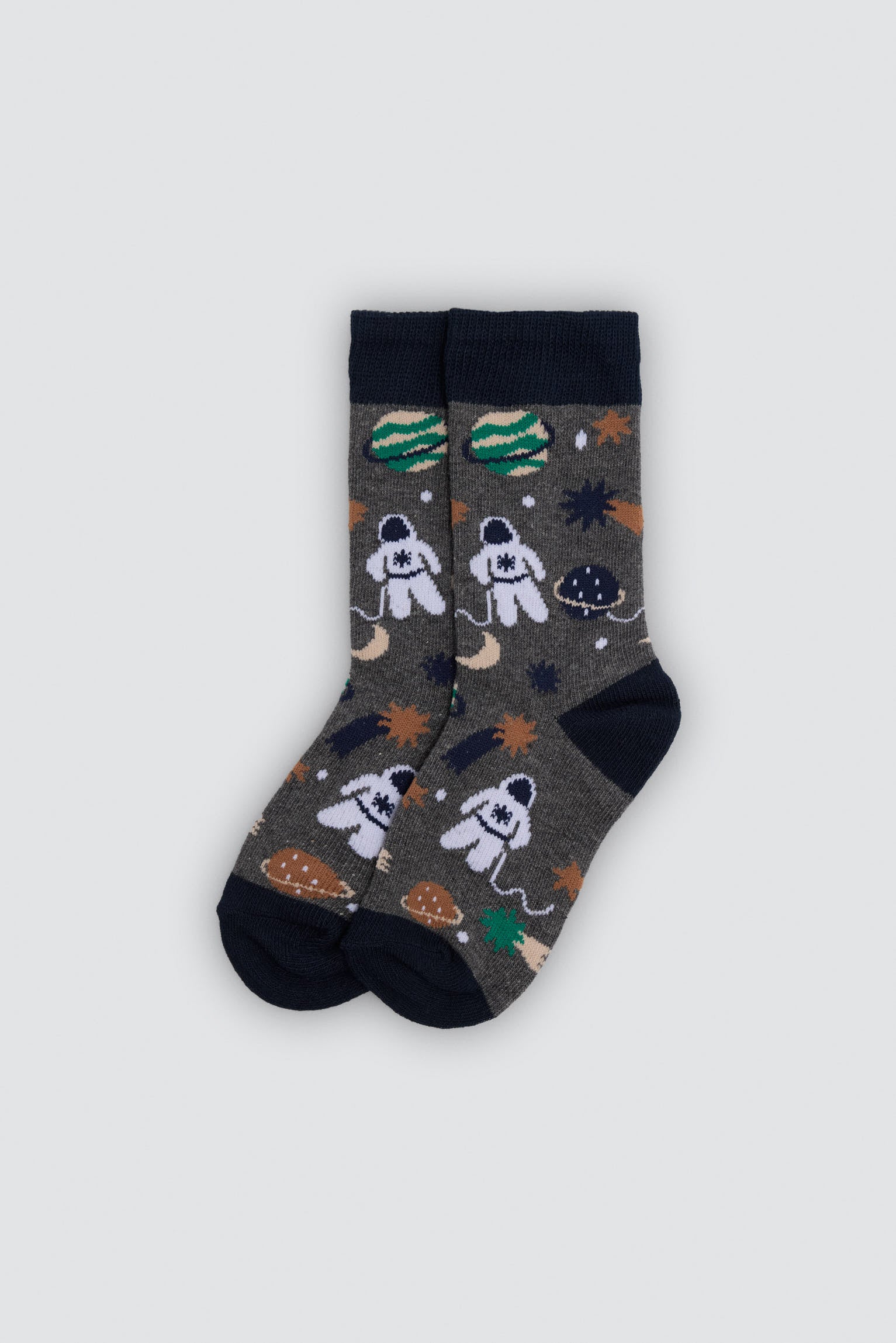 Lot de 4 chaussettes imprimé astronautes