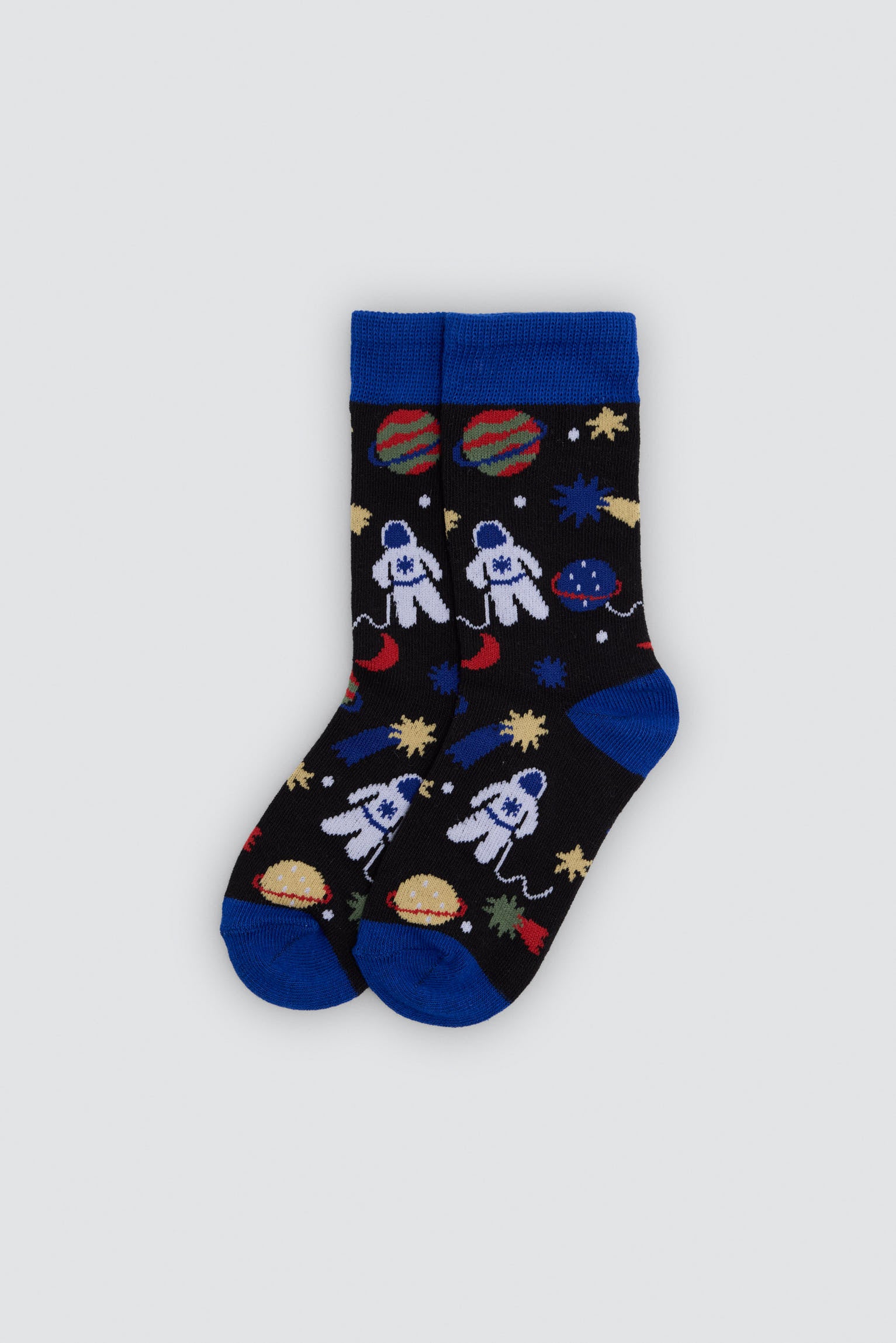 Lot de 4 chaussettes imprimé astronautes