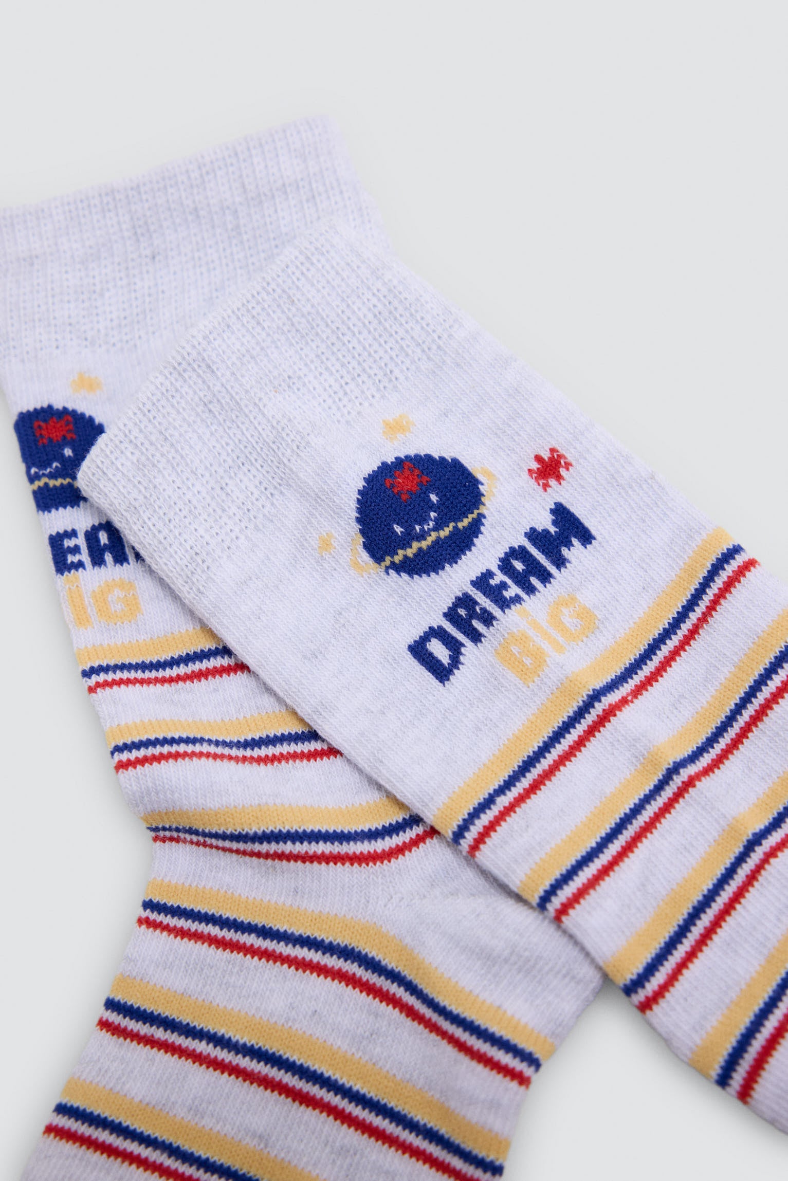 Lot de 4 chaussettes imprimé astronautes