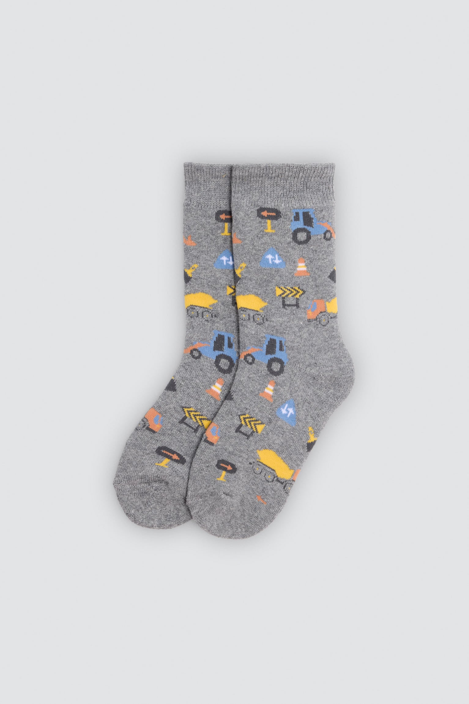 Lot de 3 chaussettes thermiques garçon imprimé outils et panneaux
