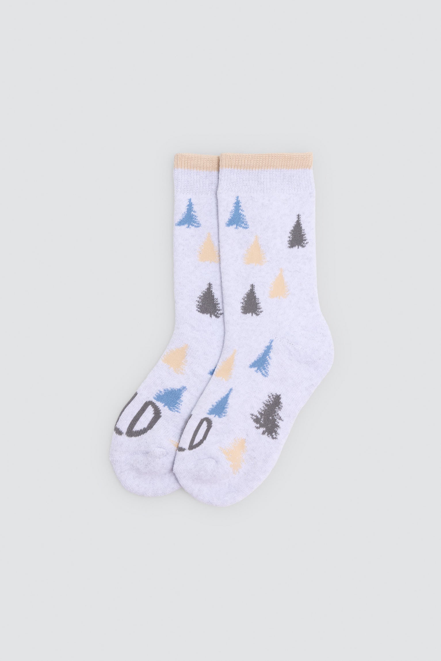 Lot de 3 chaussettes thermiques garçon imprimé forêt