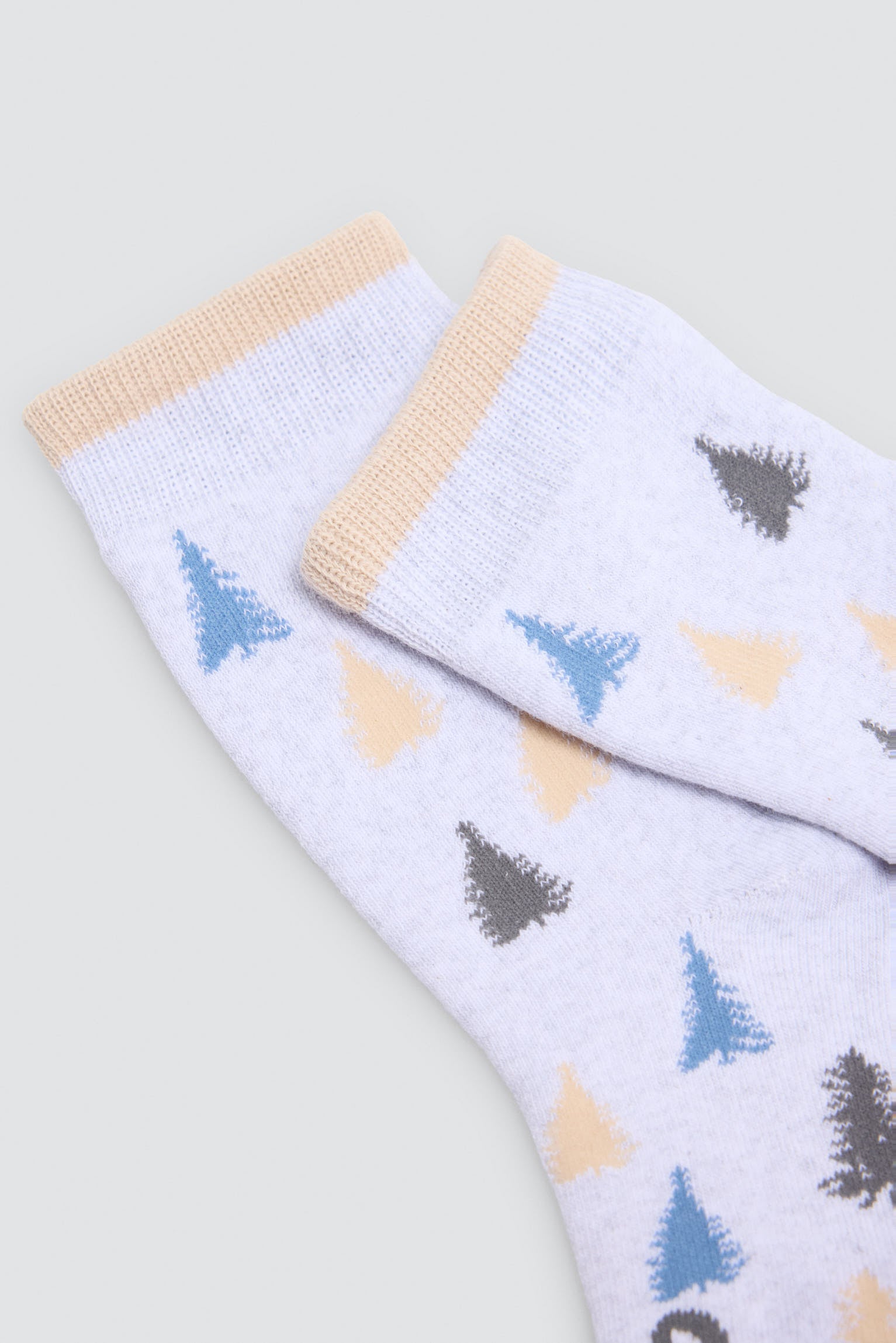 Lot de 3 chaussettes thermiques garçon imprimé forêt