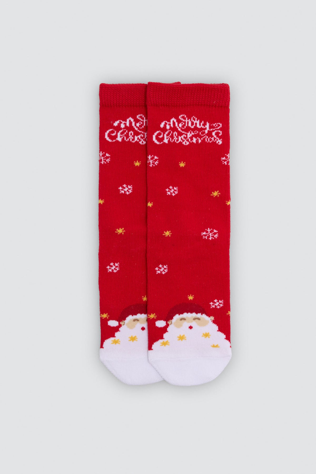 Lot de 2 chaussettes enfant imprimé Noël