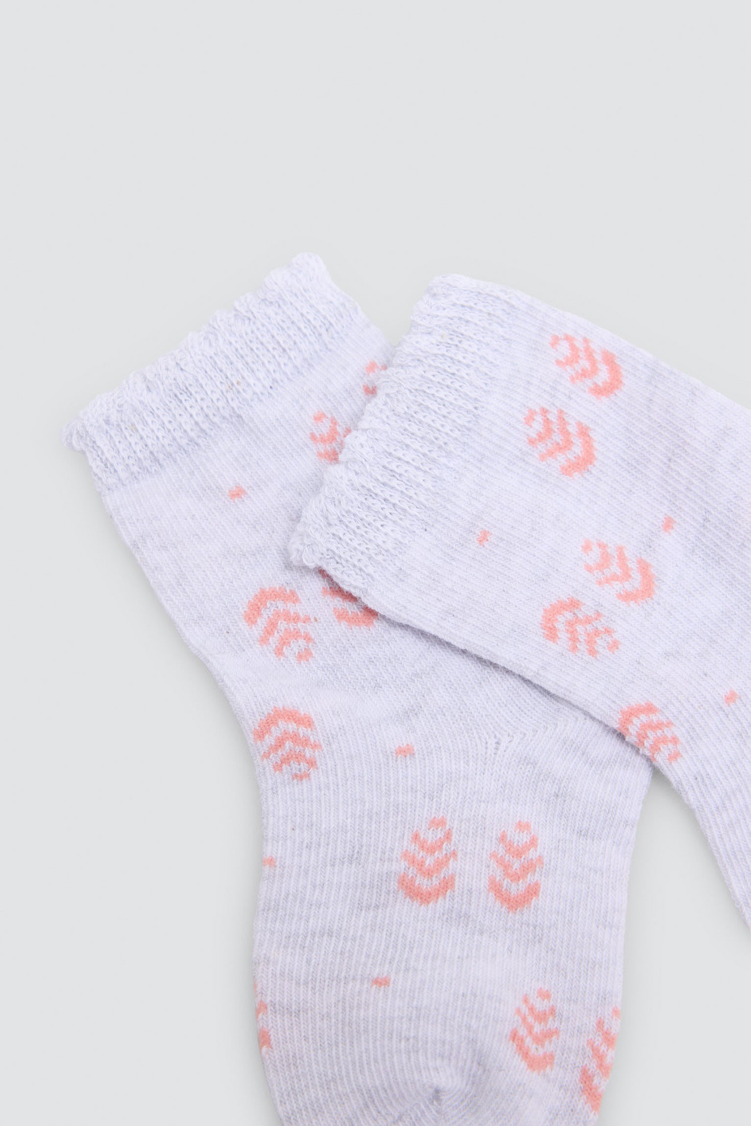 Lot de 4 chaussettes bébé imprimé lapins amusants