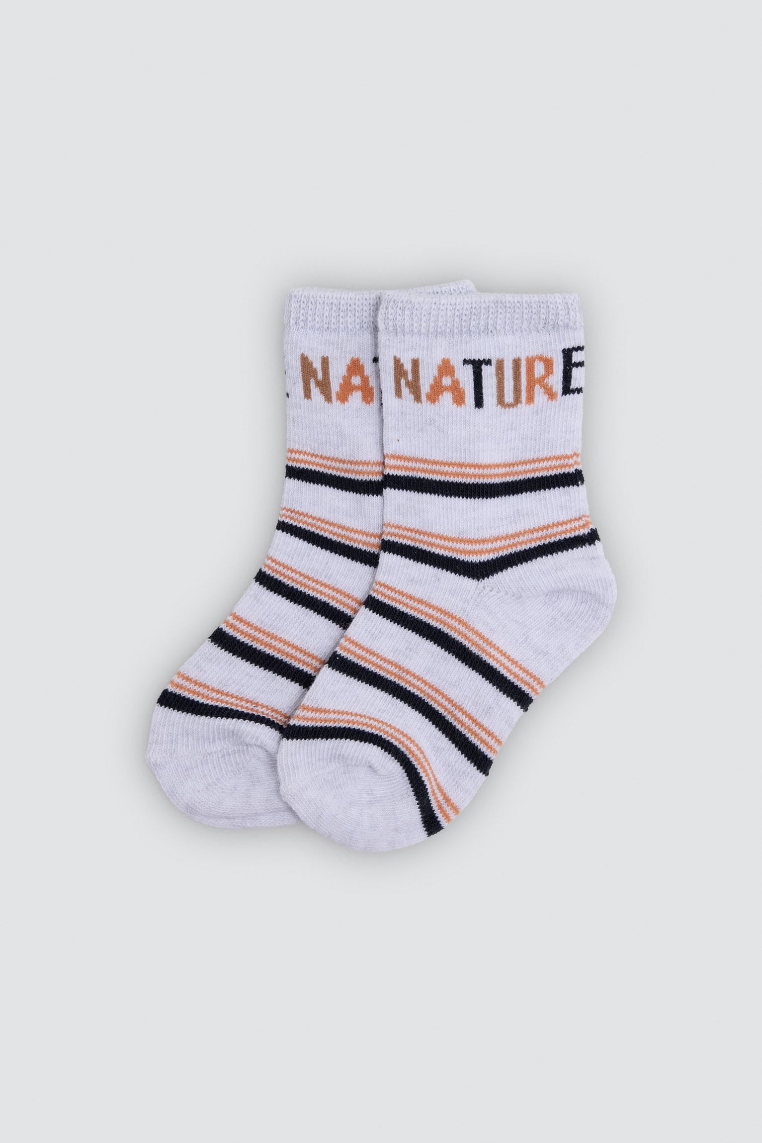 Lot de 4 chaussettes bébé imprimé nature