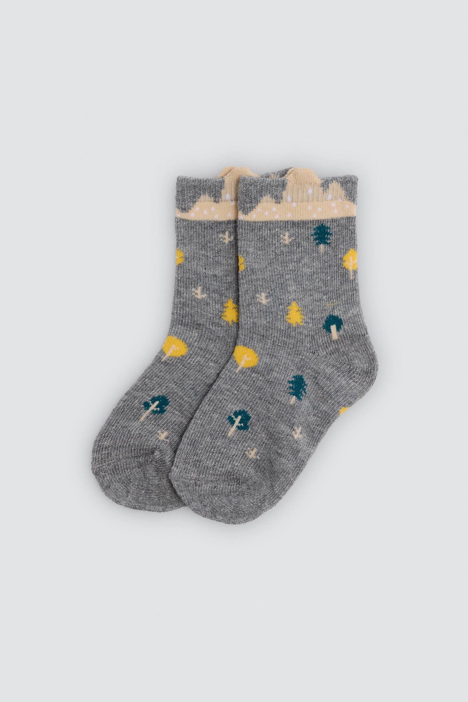 Lot de 4 chaussettes bébé imprimé nature