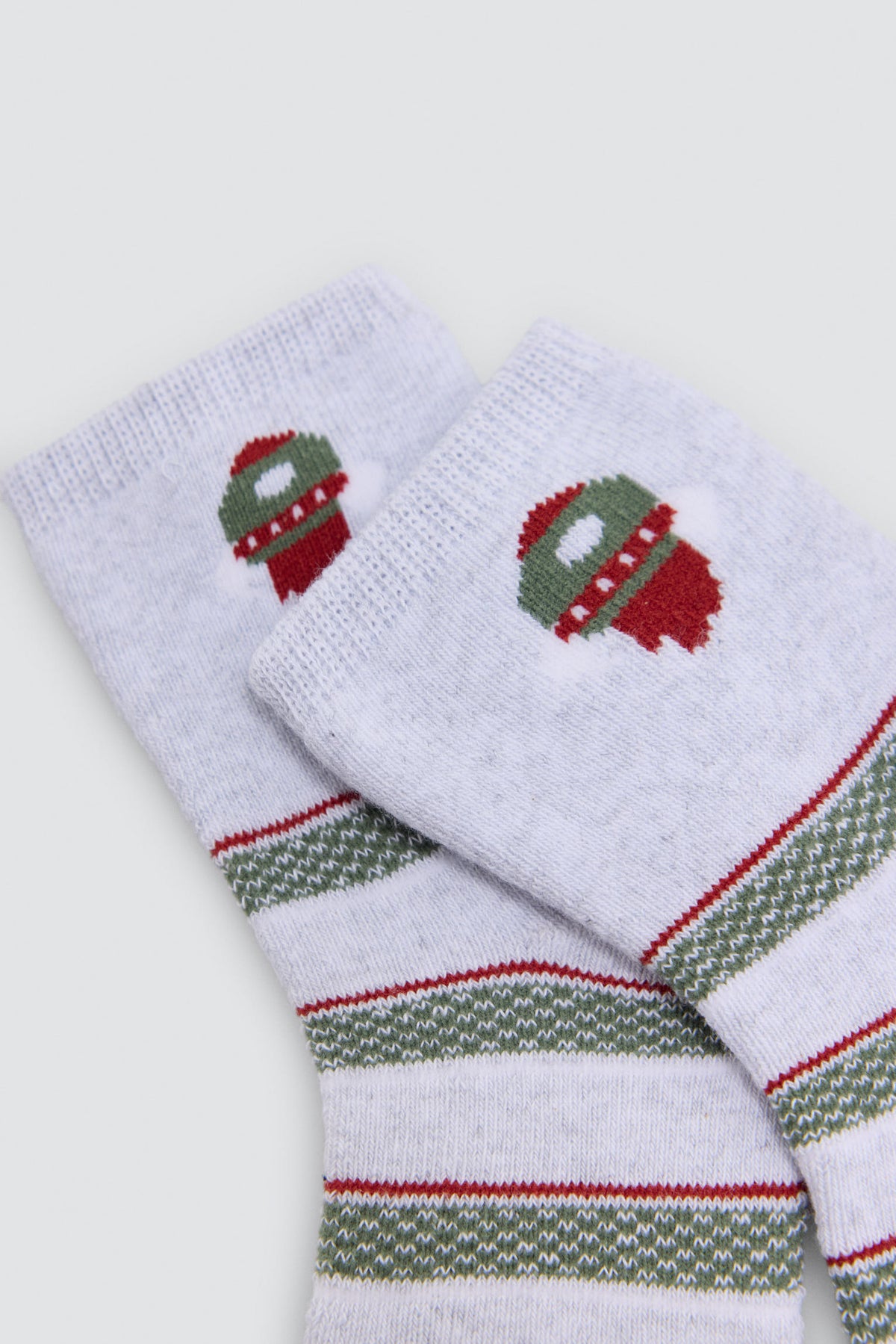 Lot de 4 chaussettes thermiques bébé imprimé espace et fusées