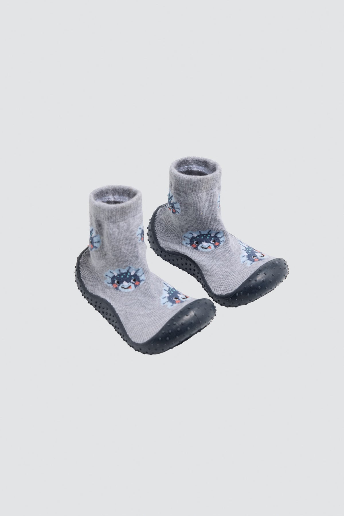 Chaussettes-chaussons bébé garçon imprimé dinosaures