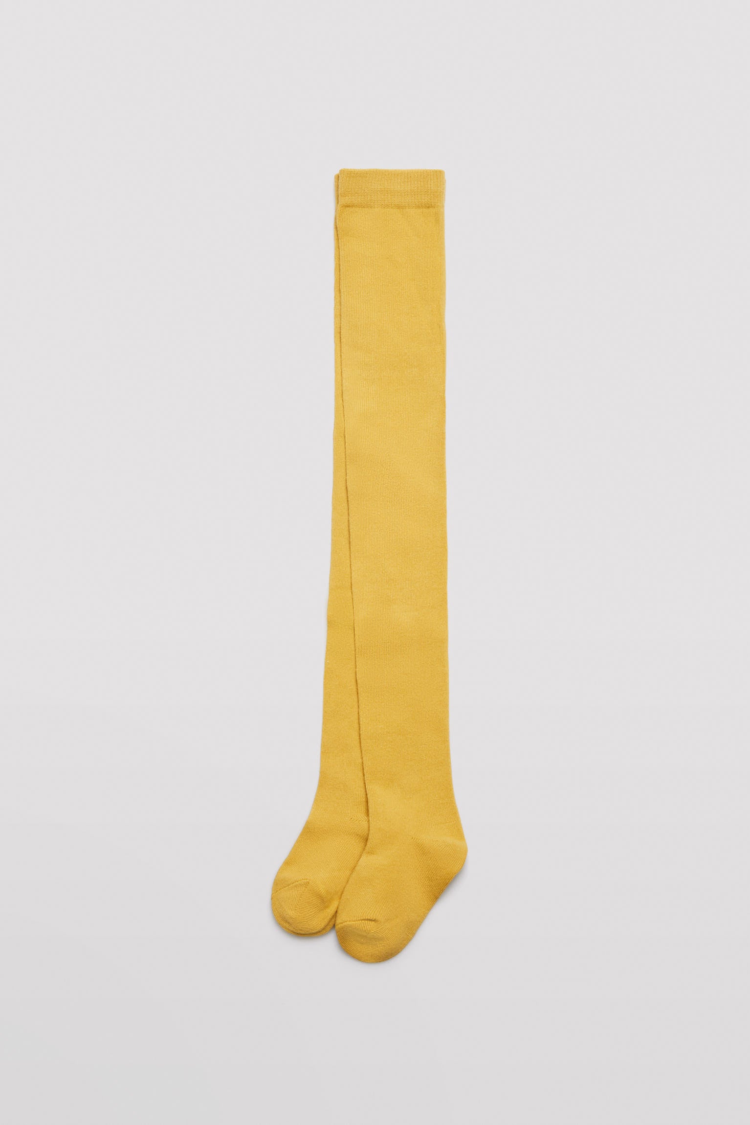 56980-4-calcetines-altos-lino-infantil-ysabel-mora - Amarillo